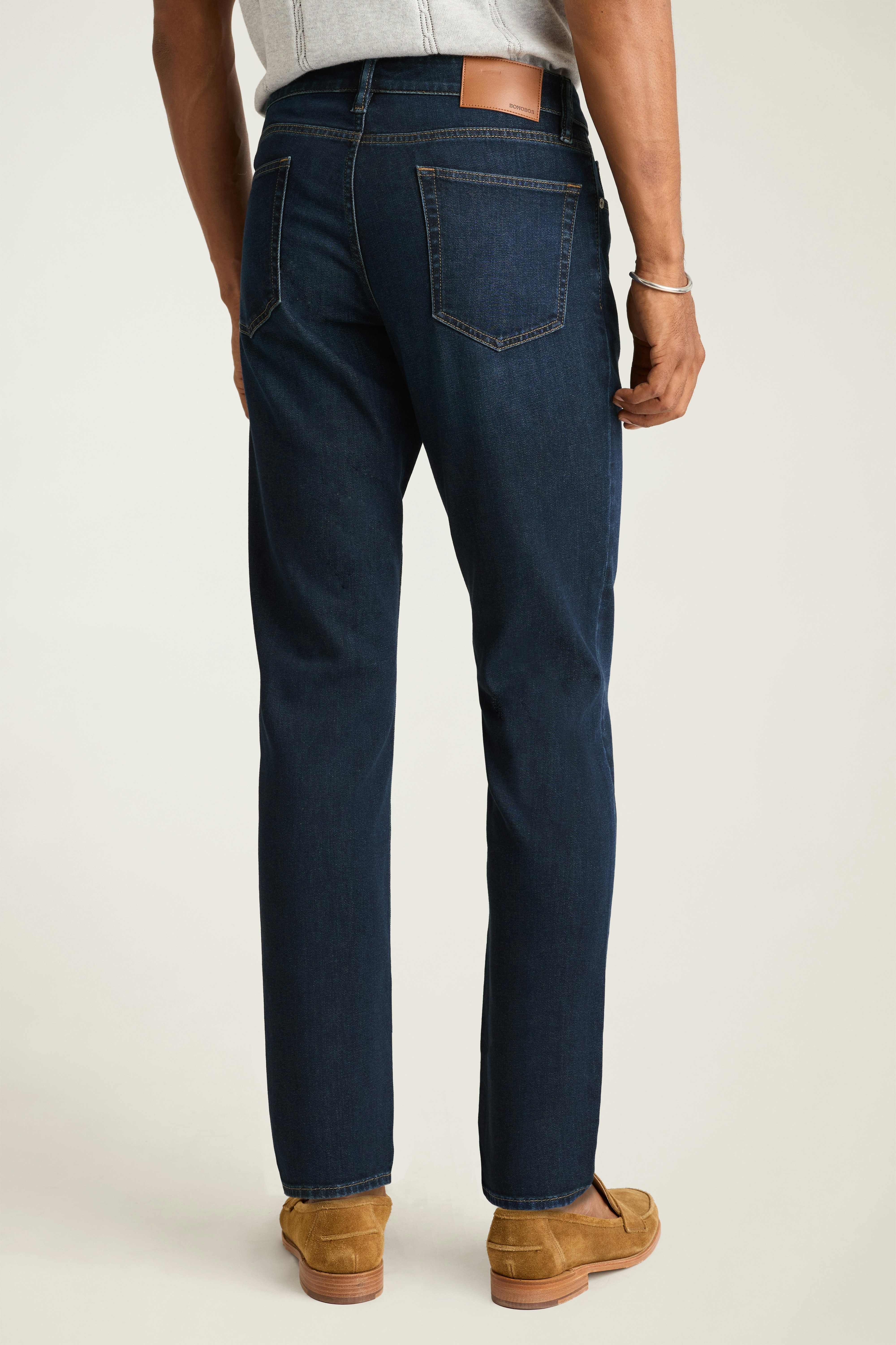 Stretch Lightweight Jeans dark wash