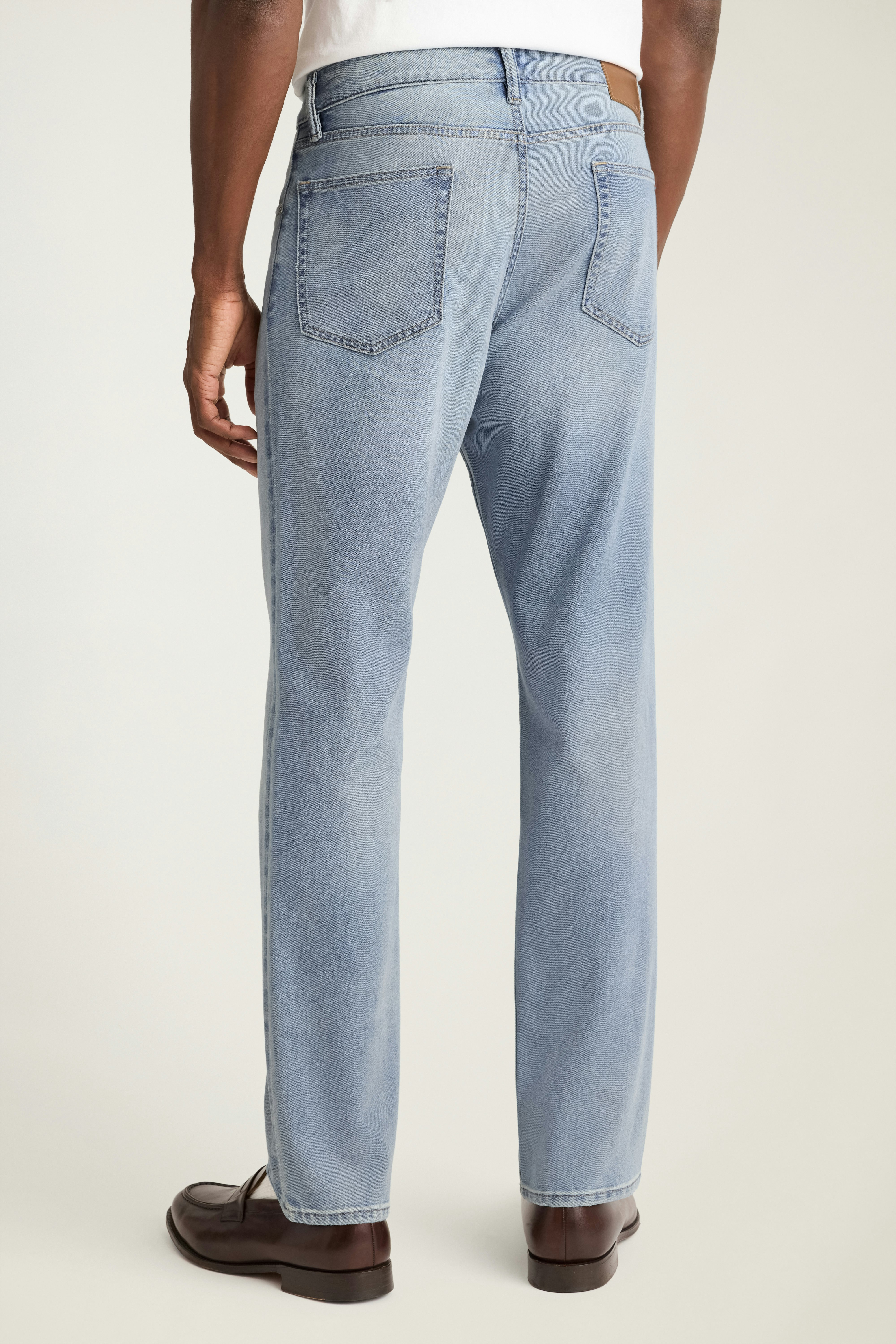 Stretch Lightweight Jeans sky blue light wash