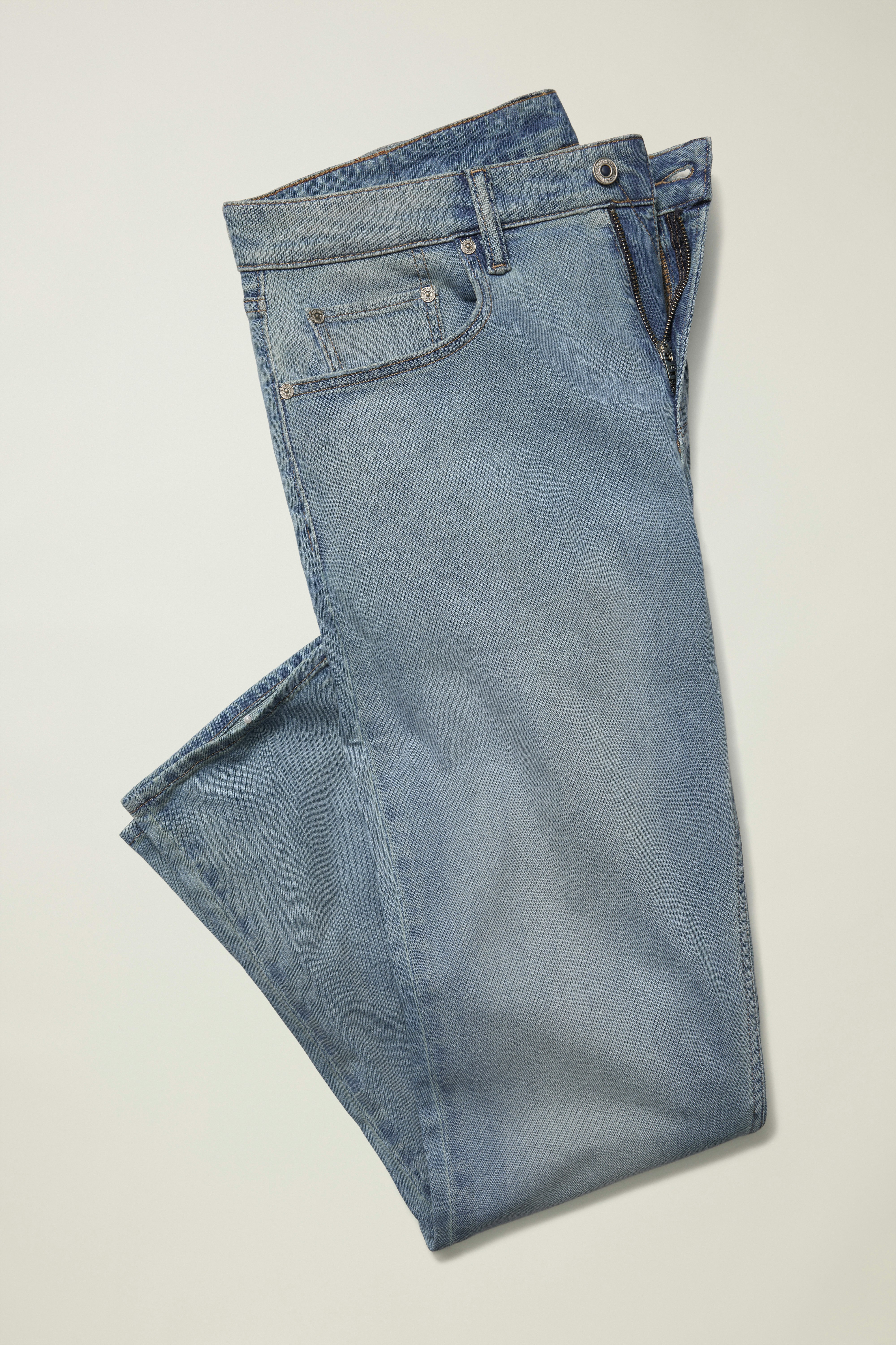 Stretch Lightweight Jeans sky blue light wash
