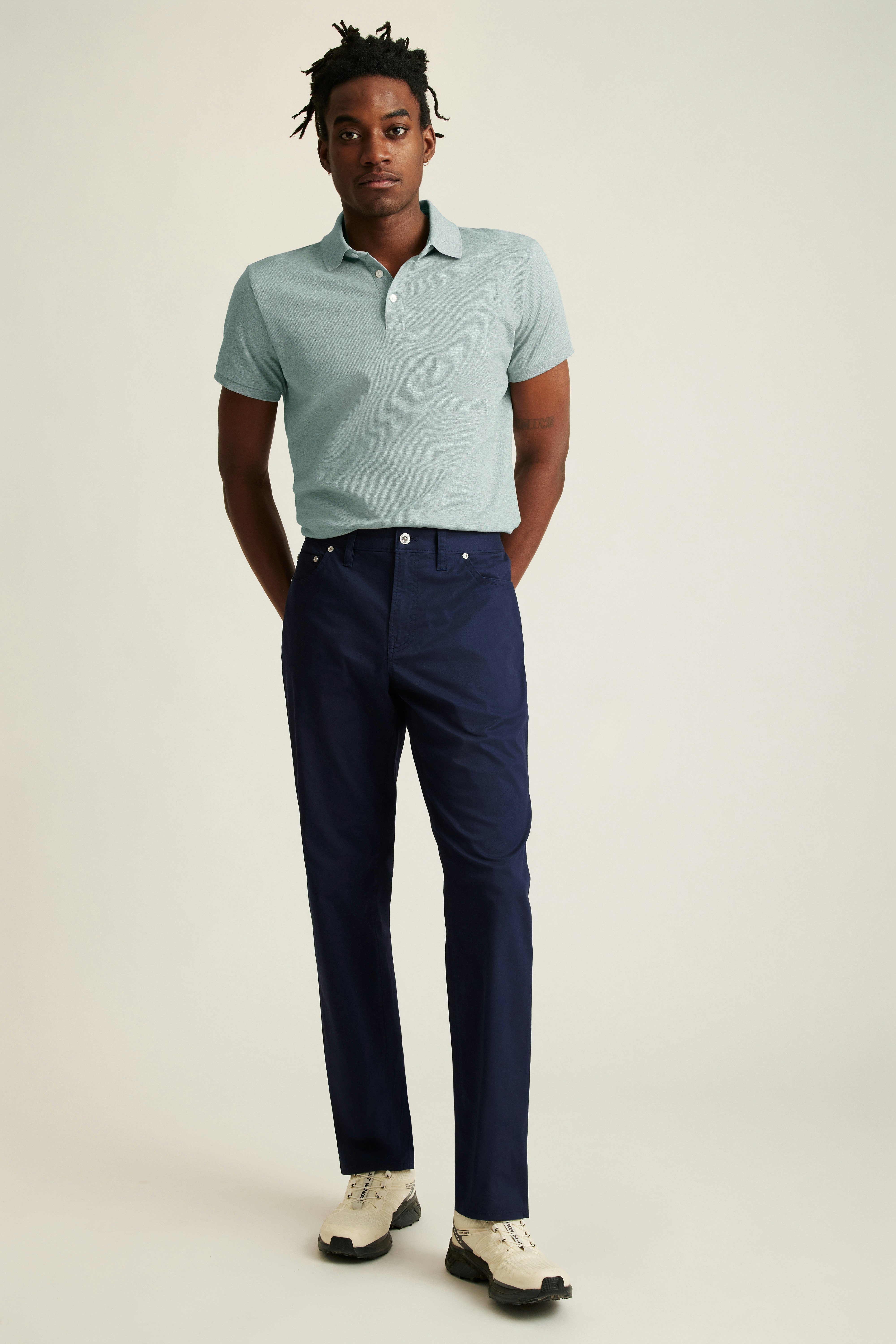 Lightweight Travel Jean maritime blue