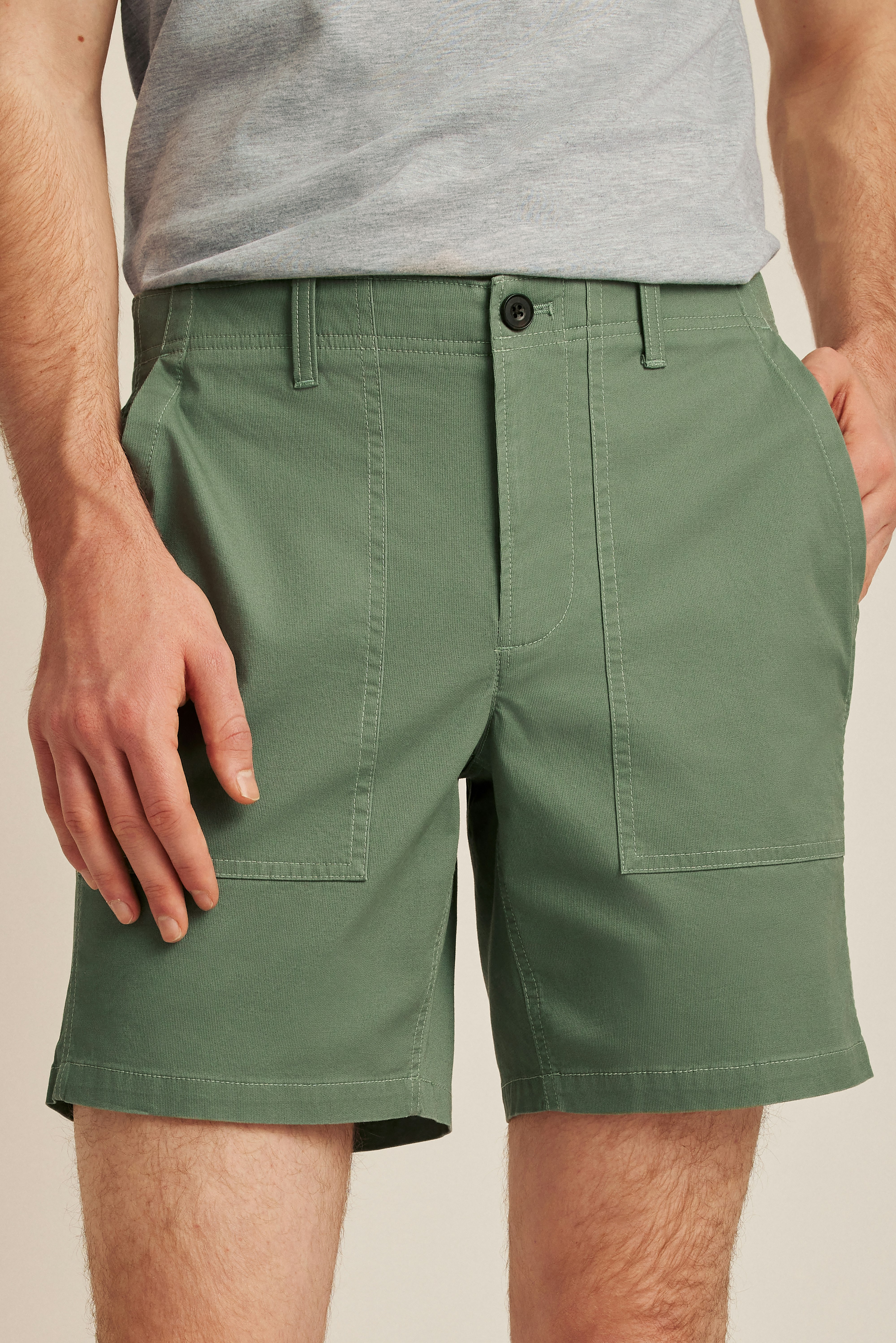 Lightweight Travel Short deep sage