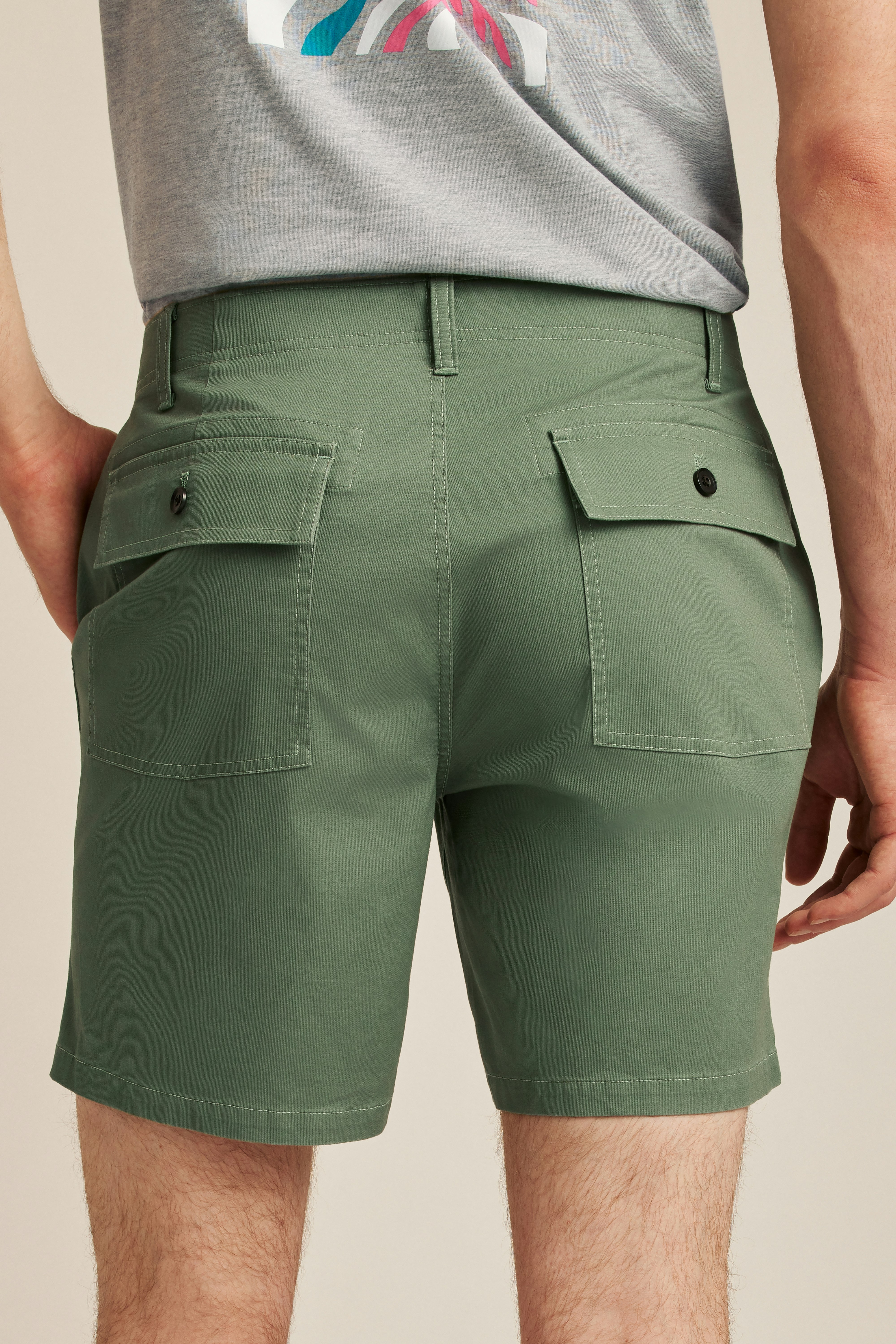 Lightweight Travel Short deep sage