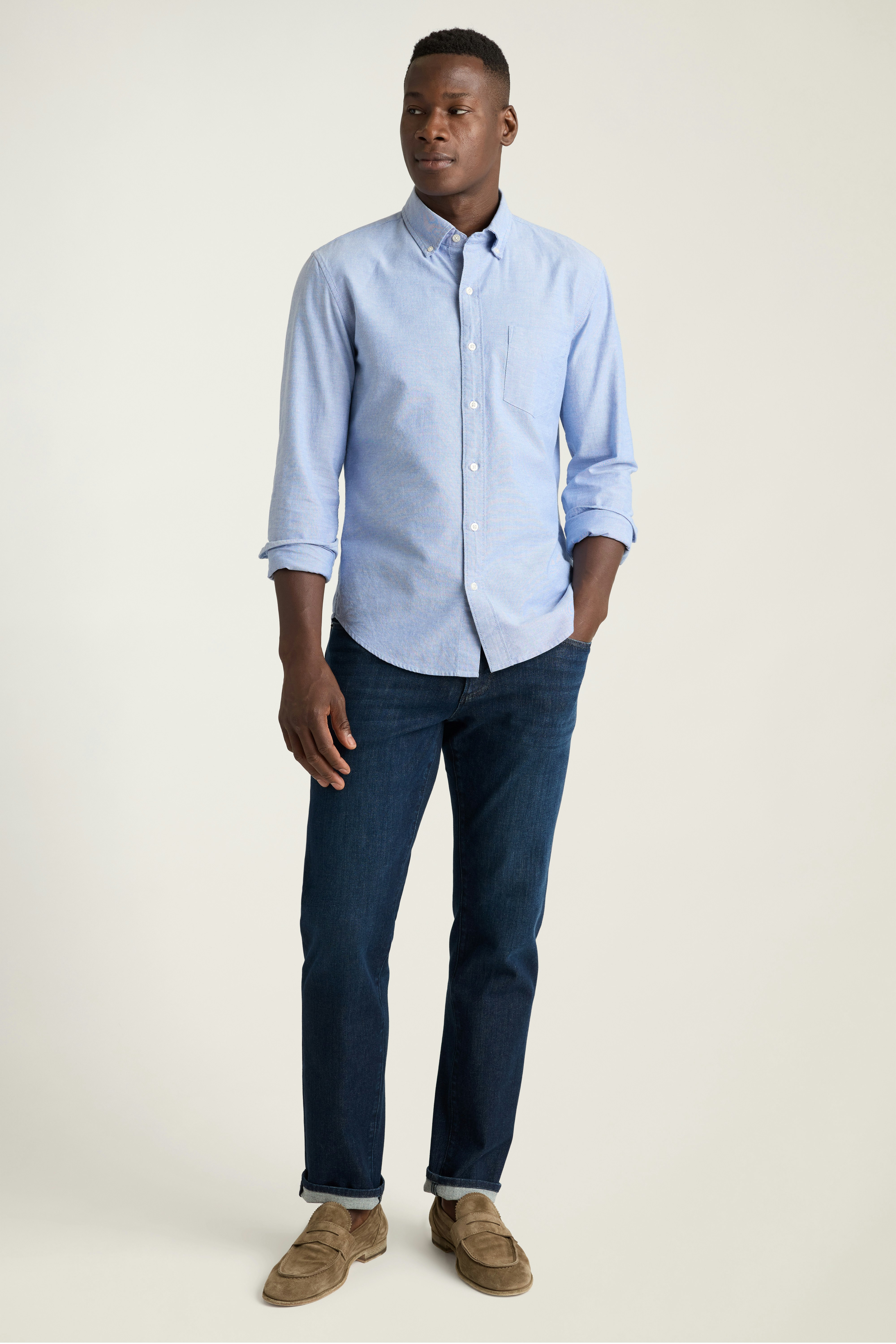 Premium 4-Way Stretch Jeans dark wash