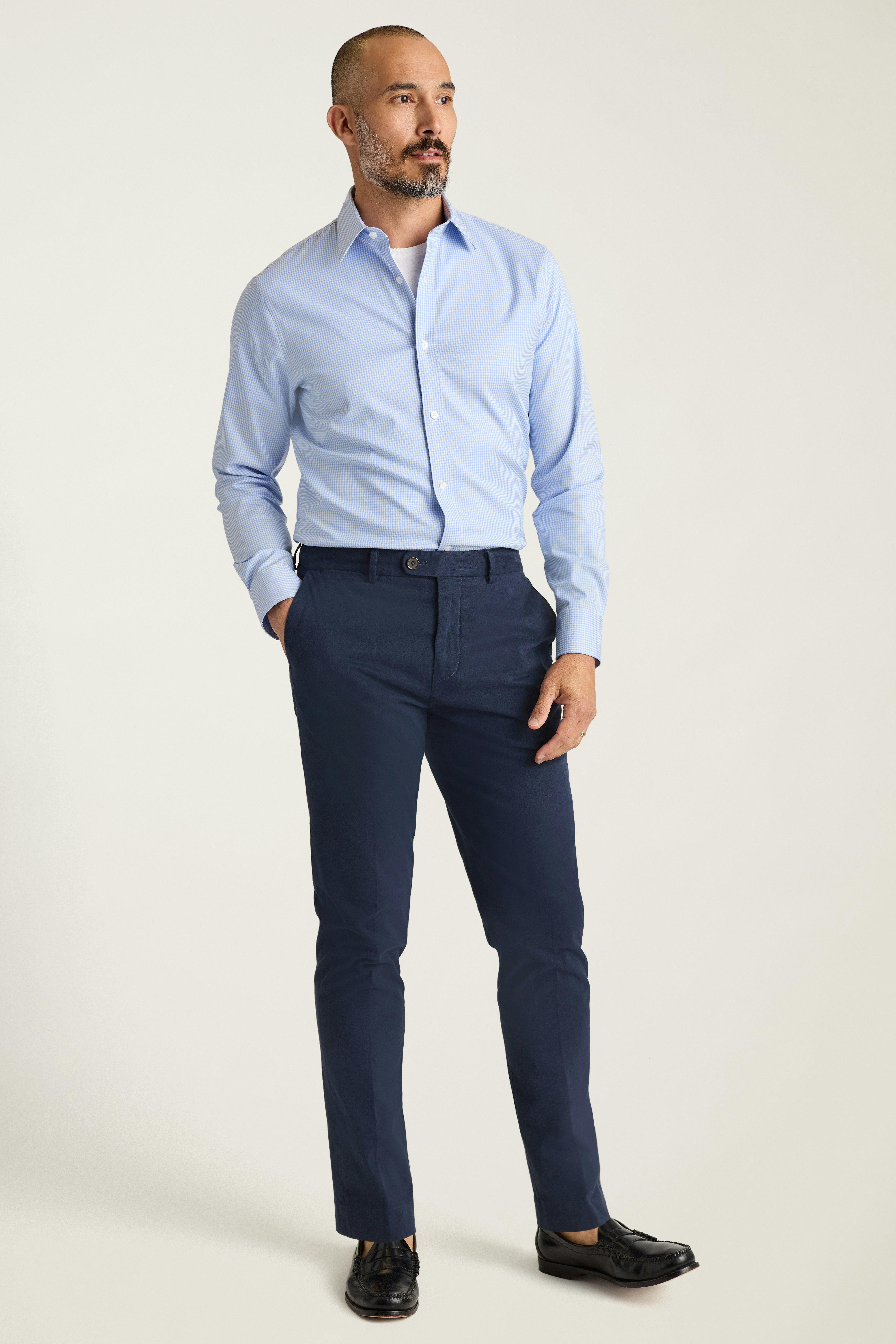 Primo Chino dark navy blue
