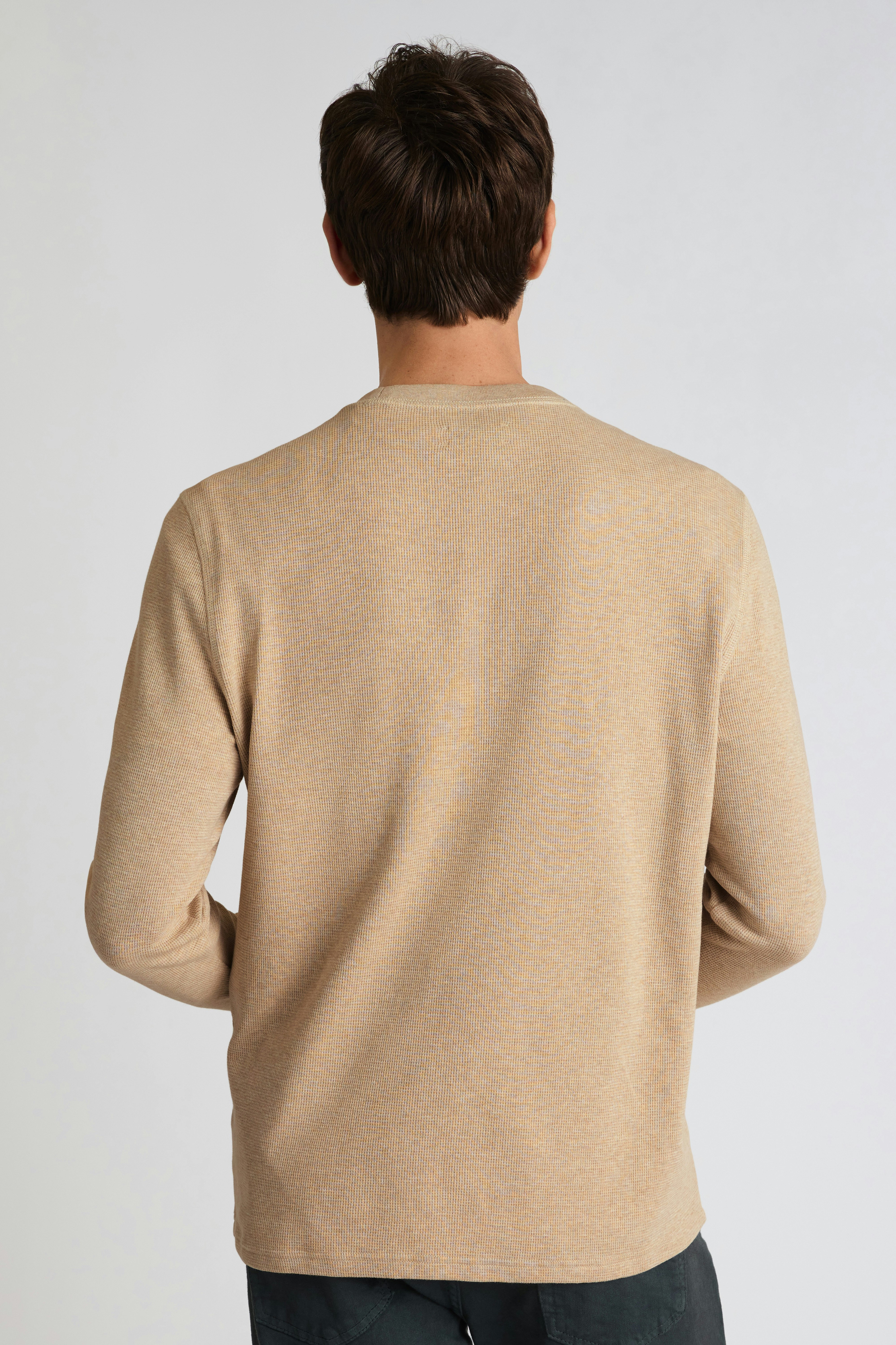 Waffle Crew oatmeal heather 4 Waffle Crew oatmeal heather