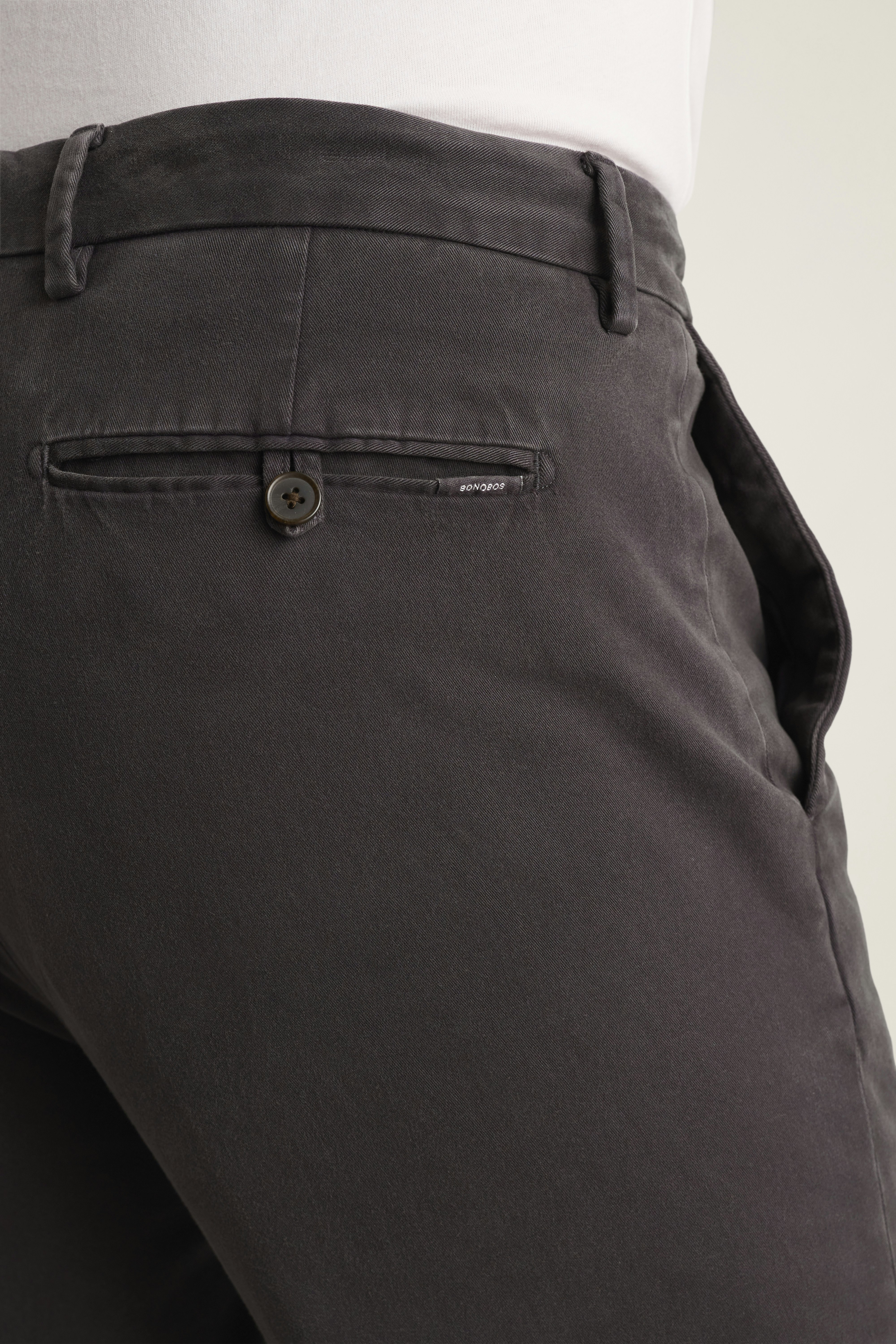 Primo Chino dark charcoal