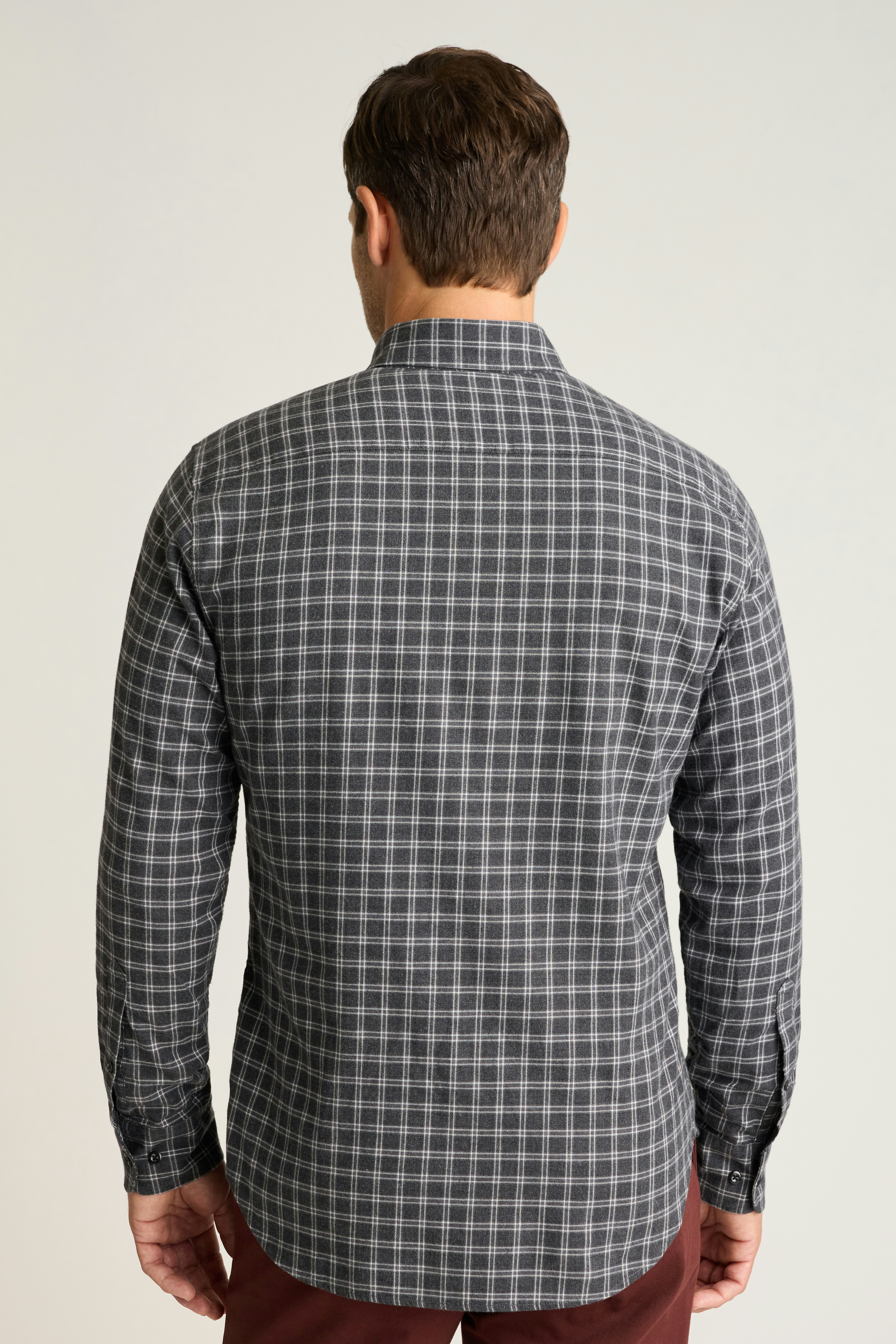 Everyday Lightweight Flannel Shirt charcoal newton plaid 4 Everyday Lightweight Flannel Shirt charcoal newton plaid