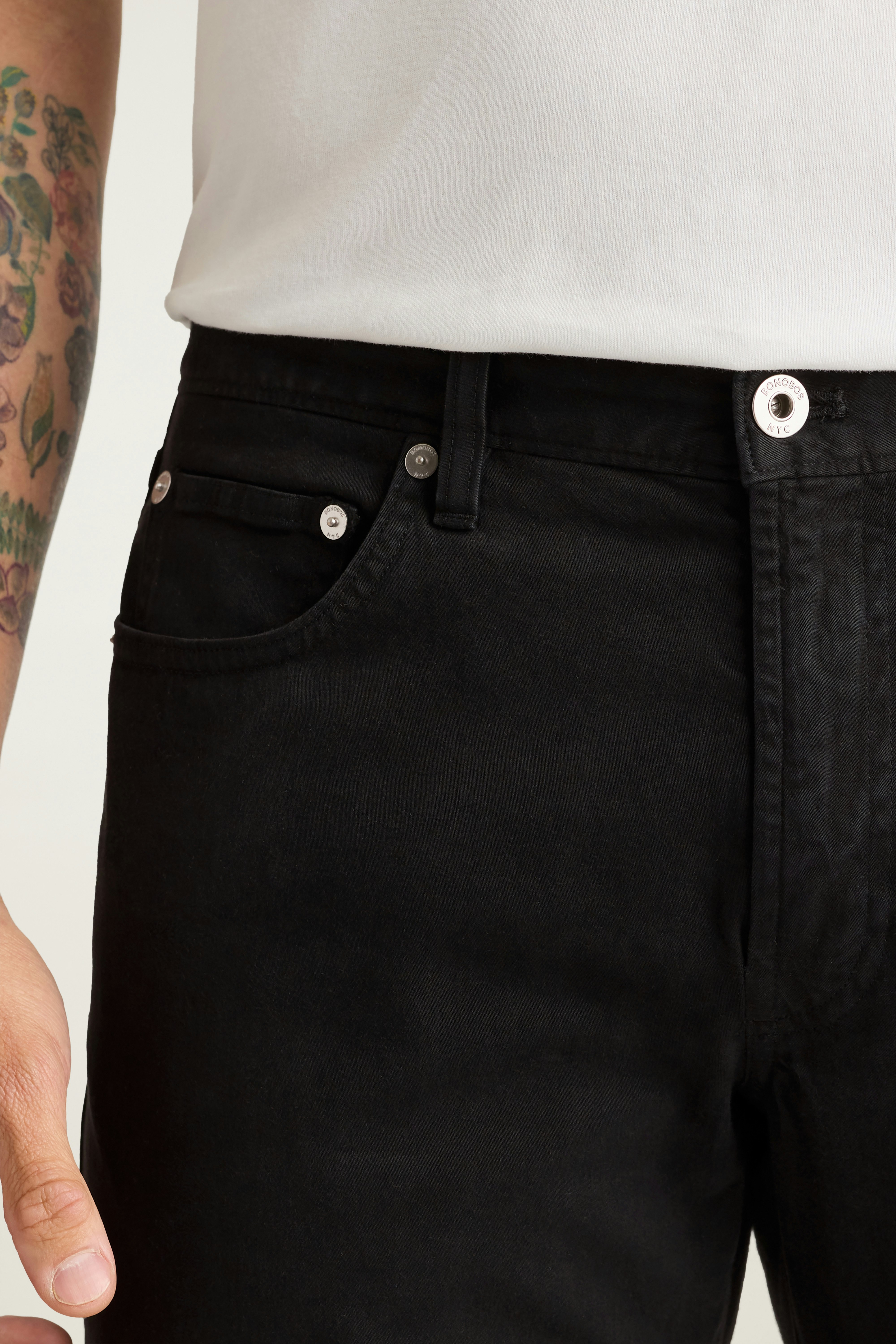Italian Brushed 5-Pocket Pants jet black 2 Italian Brushed 5-Pocket Pants jet black