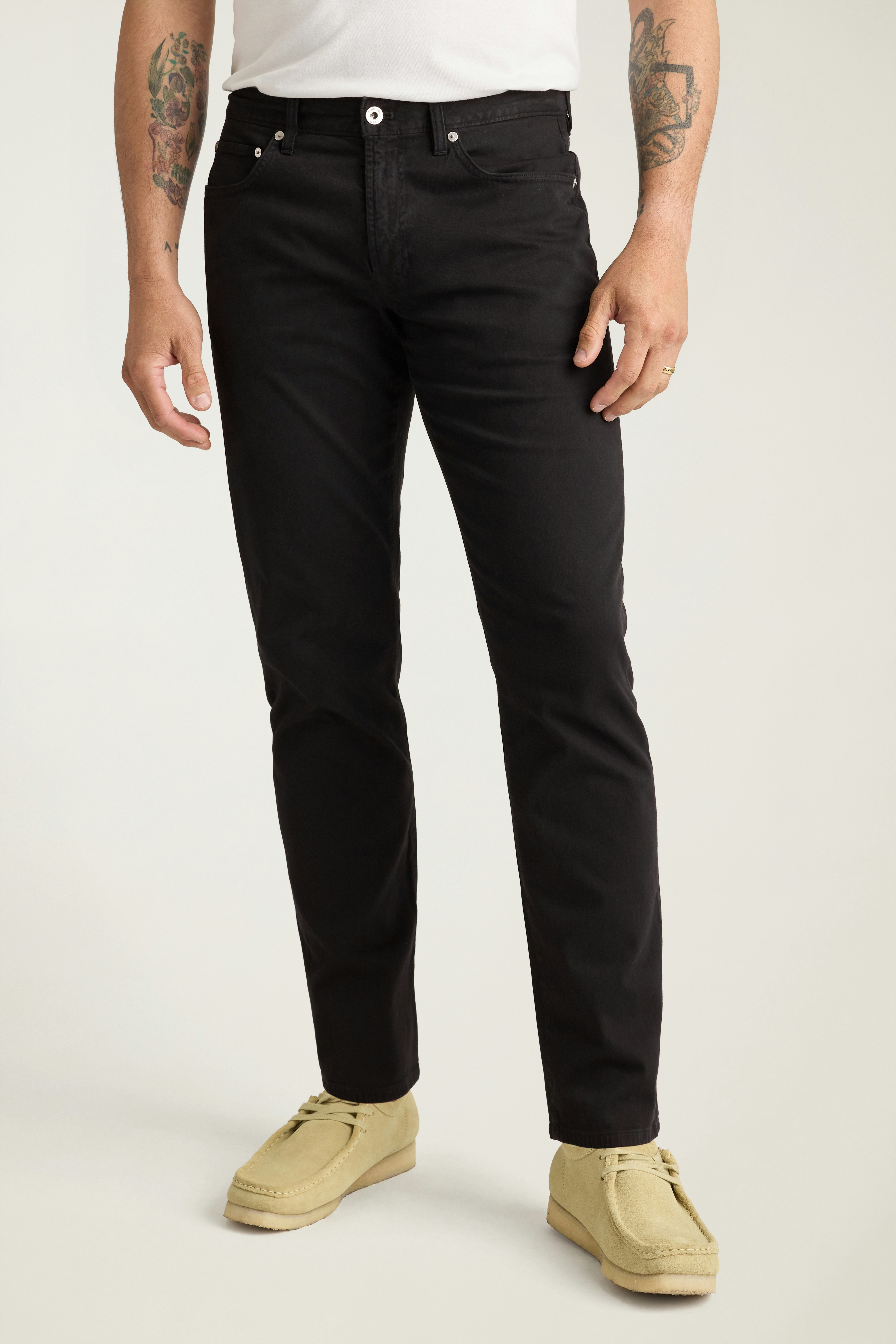 Italian Brushed 5-Pocket Pants jet black 3 Italian Brushed 5-Pocket Pants jet black