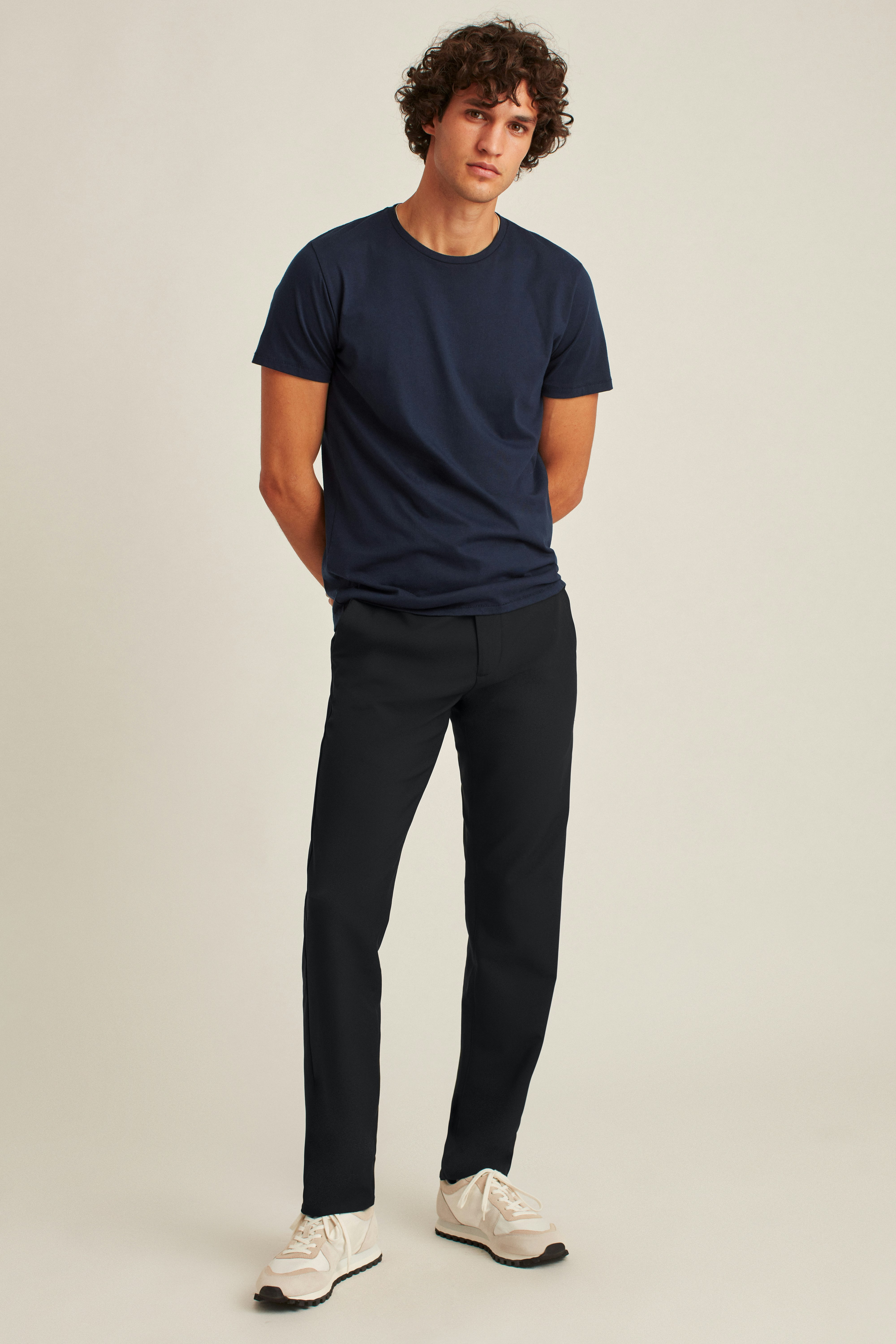 Performance Link Pants jet black