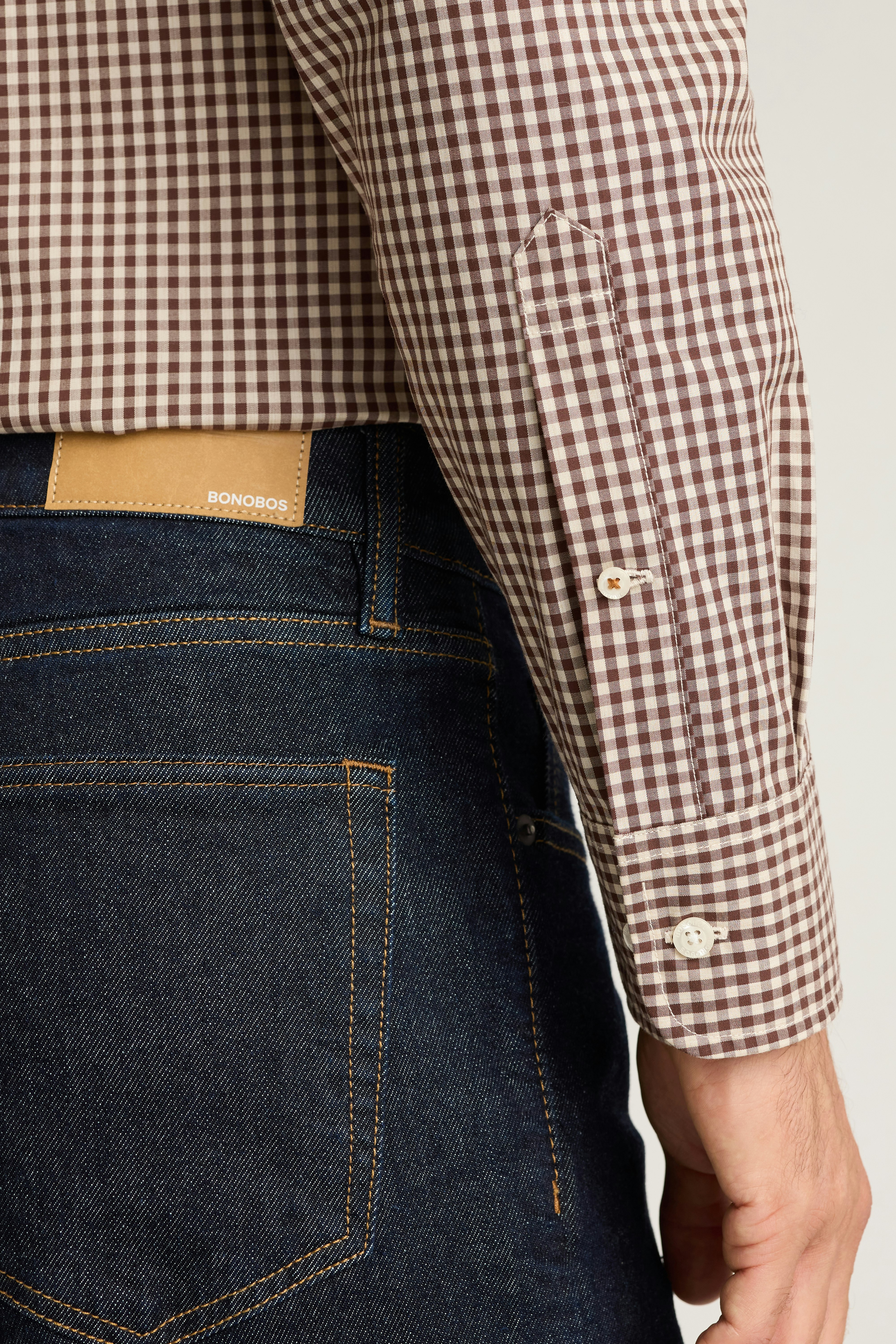 Everyday Shirt chocolate gingham