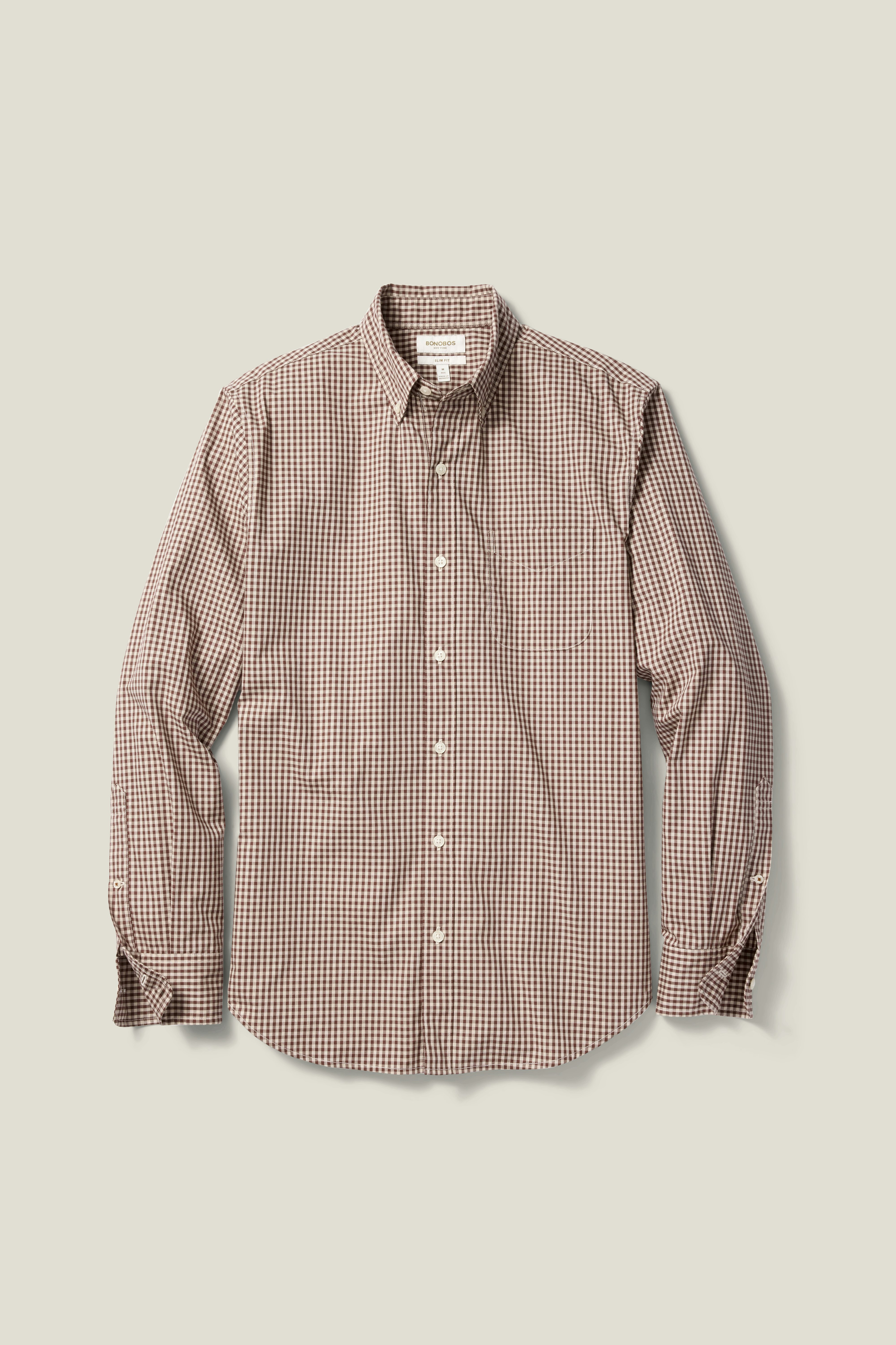 Everyday Shirt chocolate gingham
