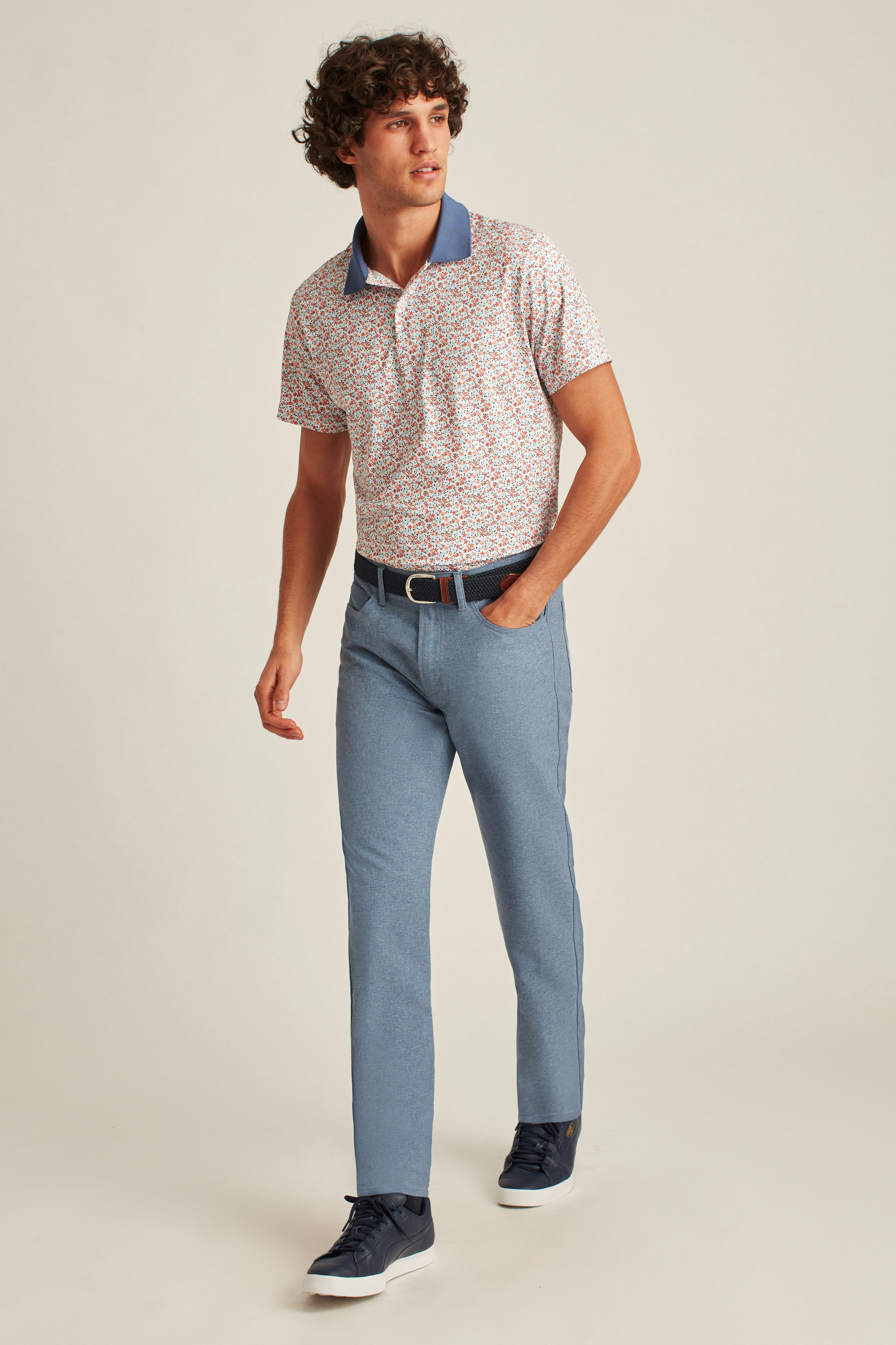 Performance Link 5-Pocket Pants downpour heather 1 Performance Link 5-Pocket Pants downpour heather