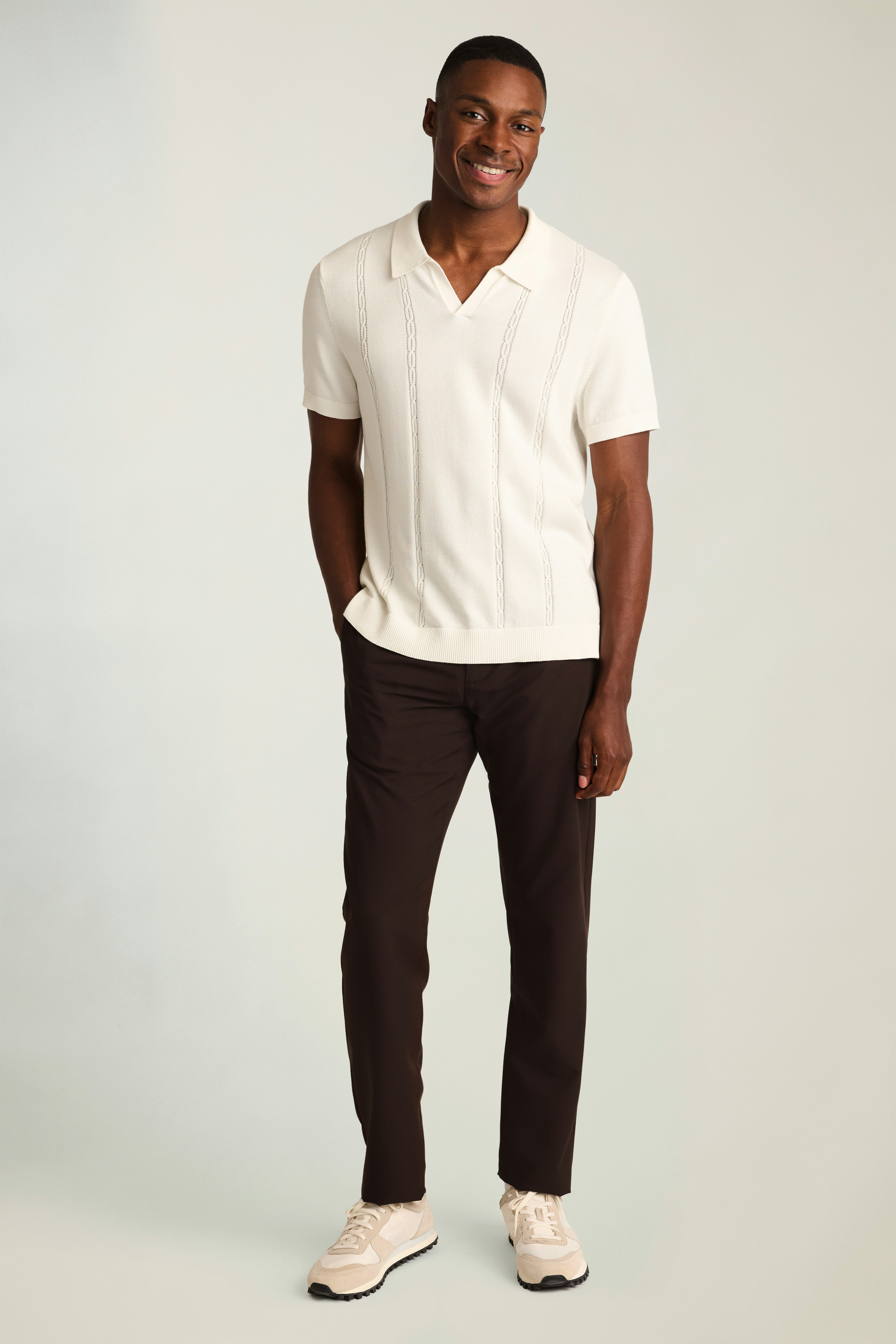Performance Link Pants chocolate brown