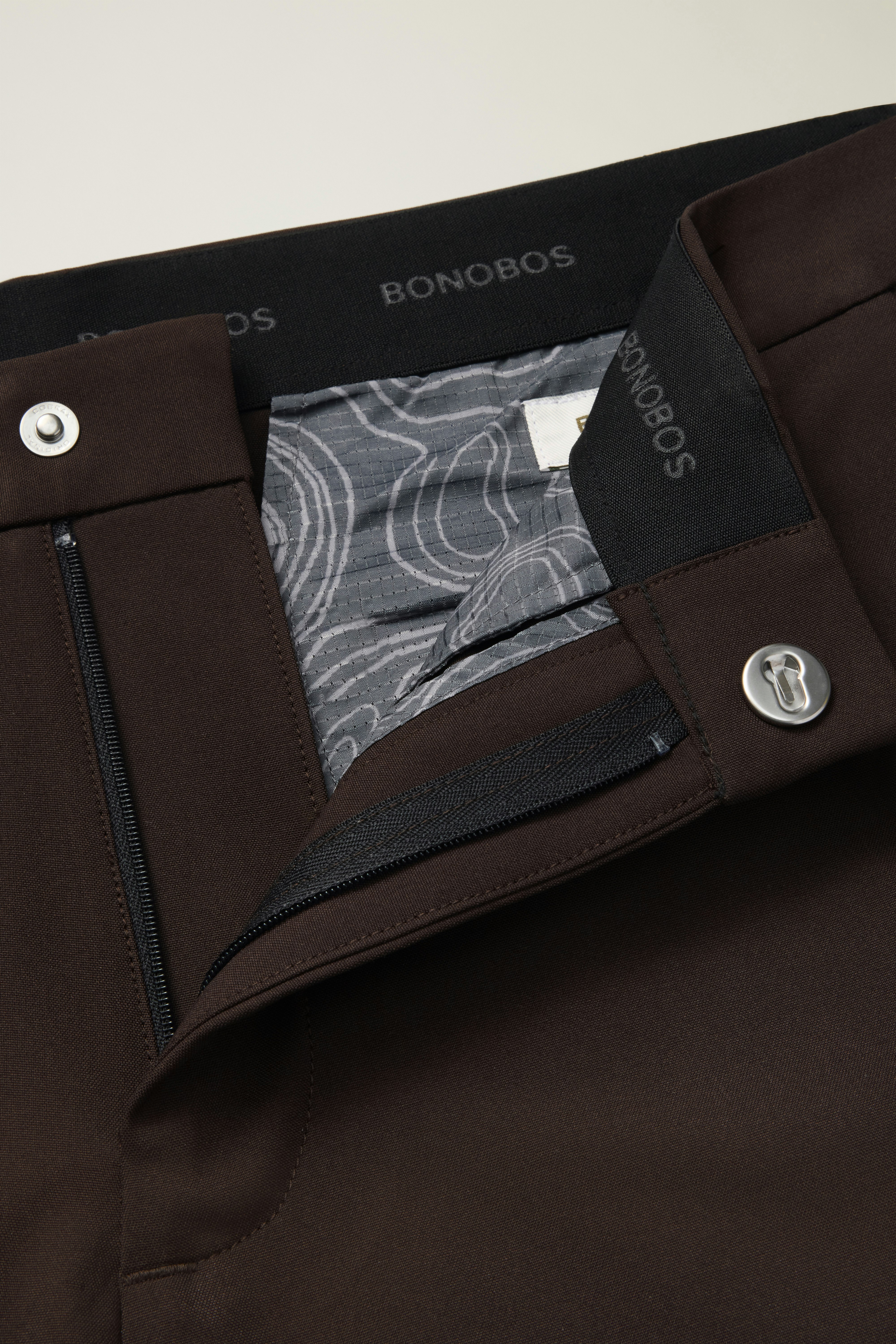 Performance Link Pants chocolate brown