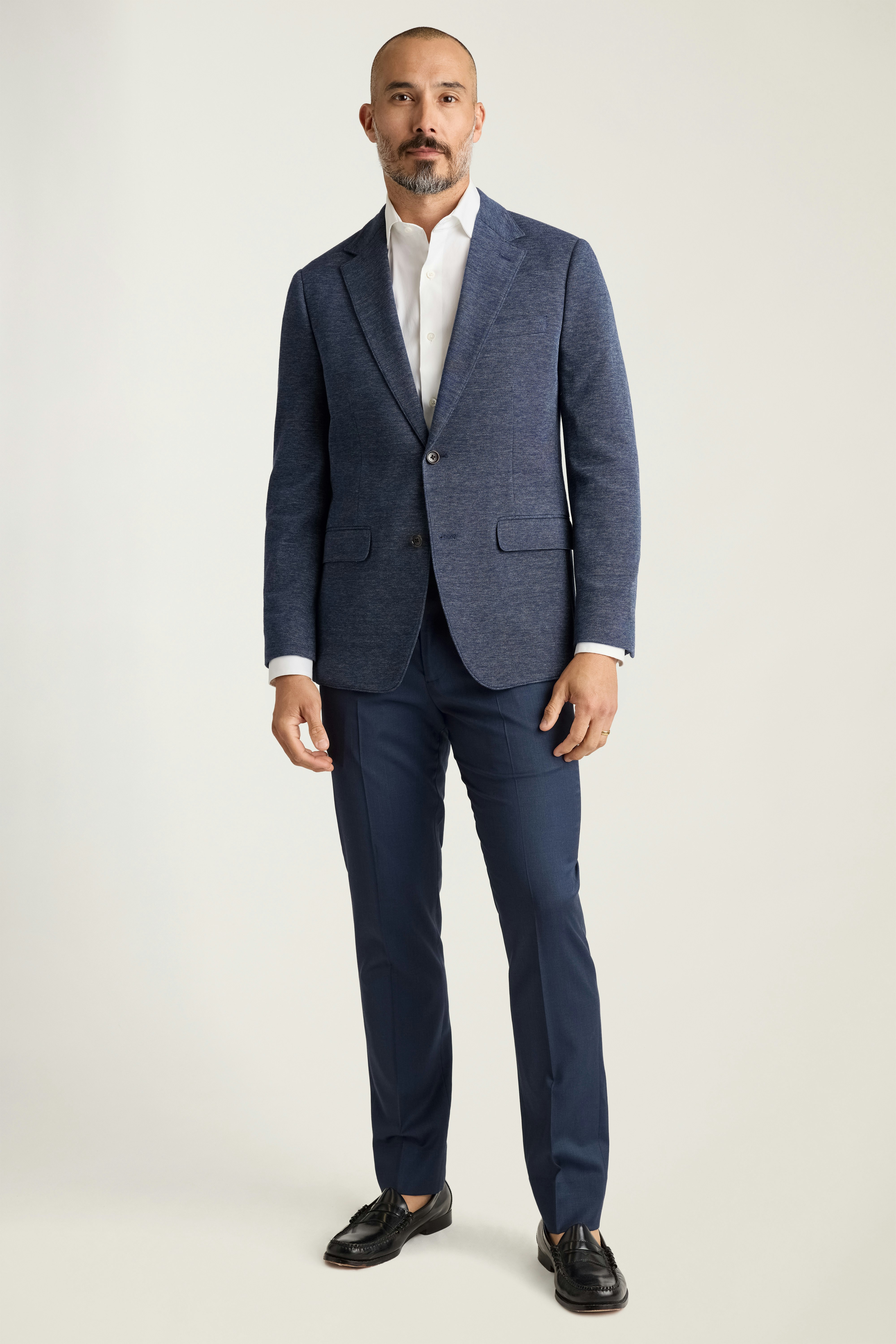 Jetsetter Wool Dress Pant light navy