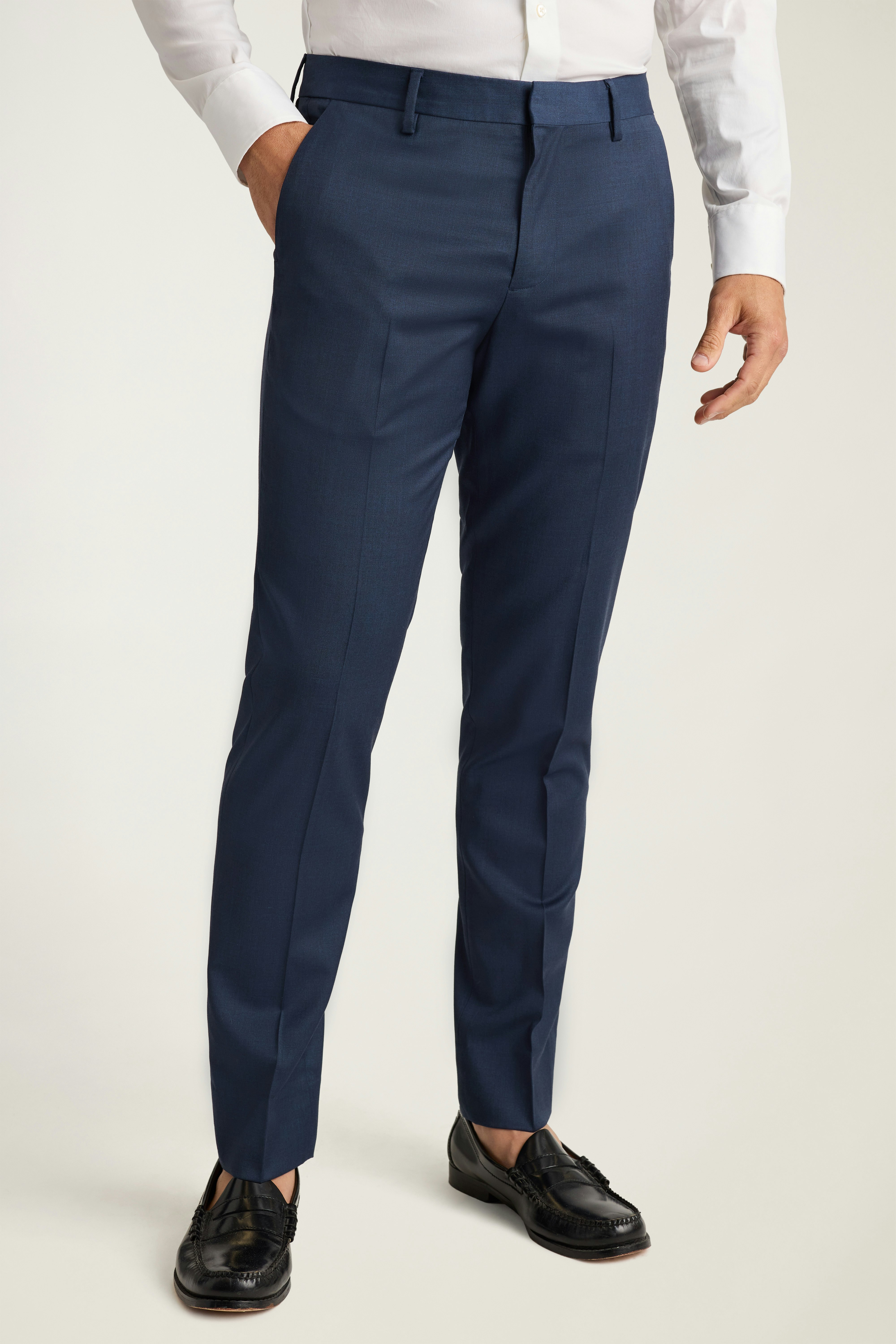Jetsetter Wool Dress Pant light navy