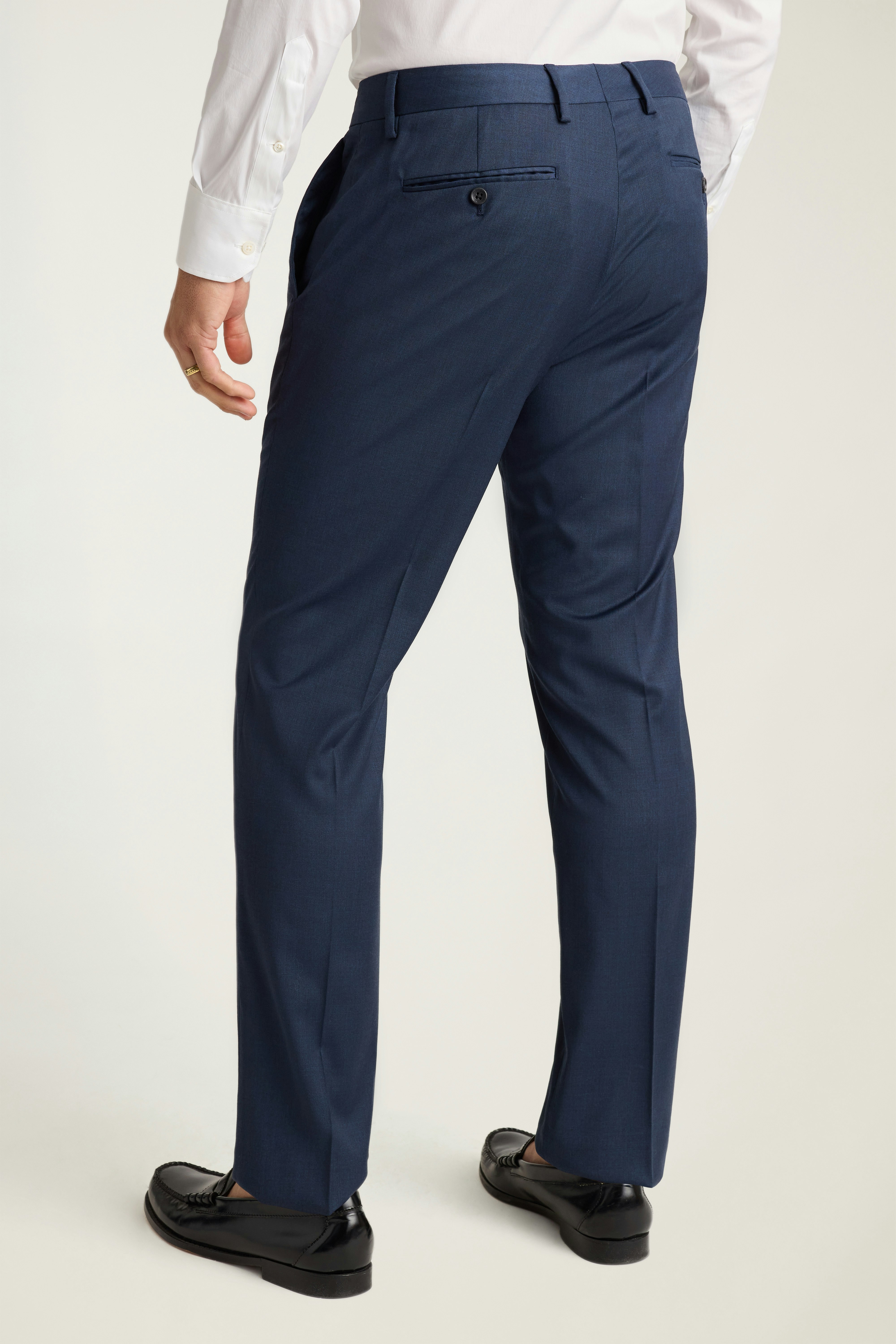 Jetsetter Wool Dress Pant light navy