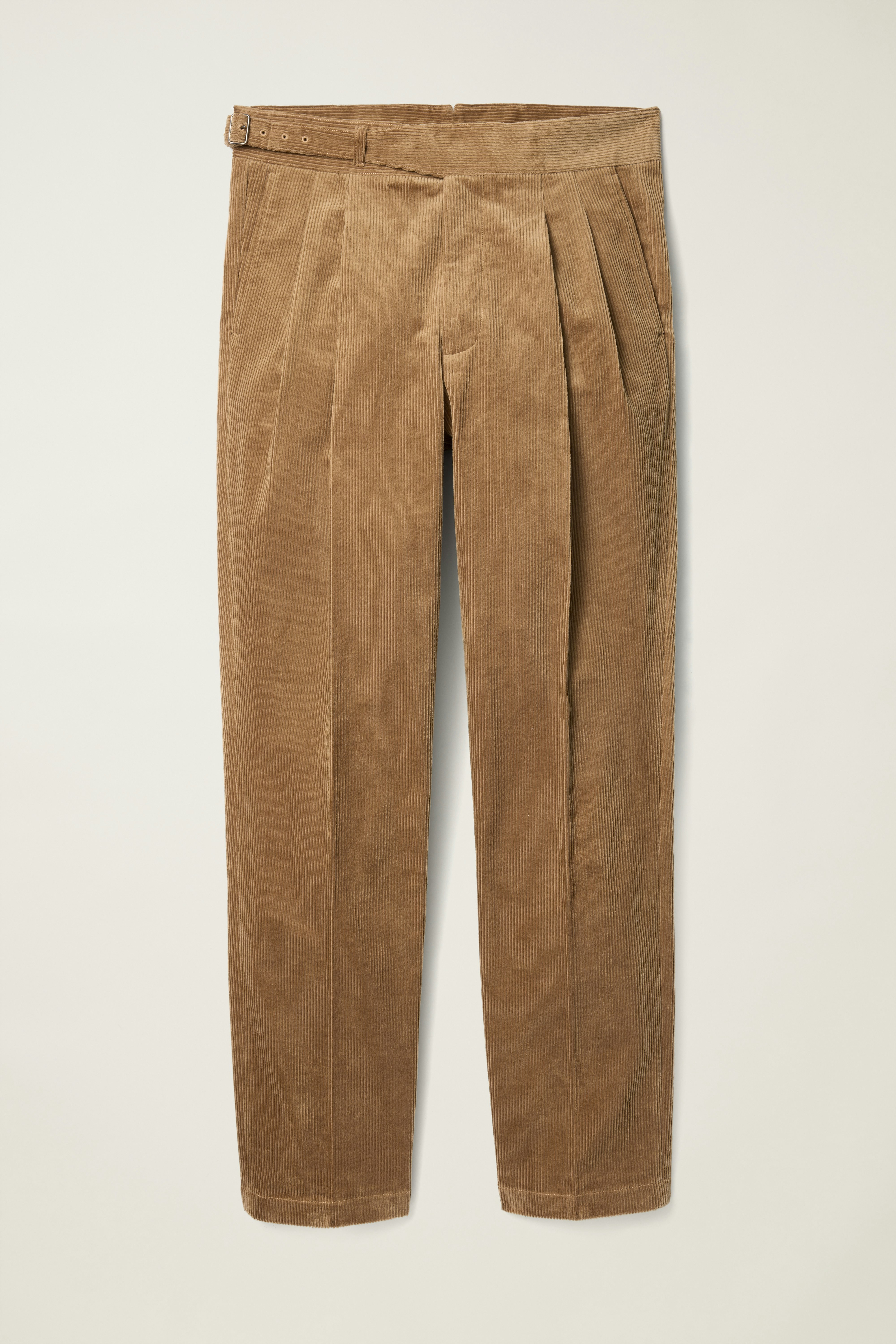Italian Gurkha Trouser khaki corduroy