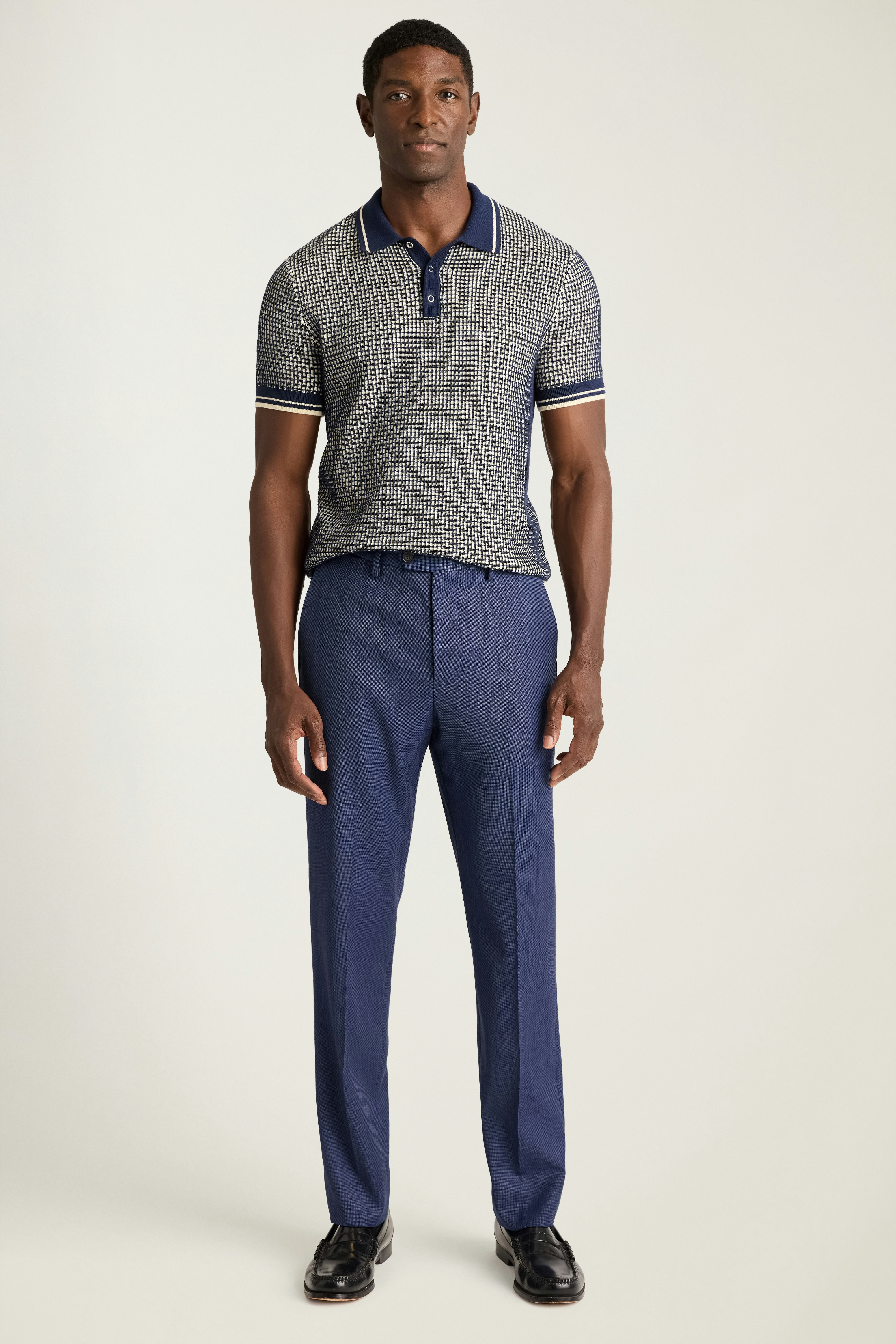 Weekday Warrior Wool Dress Pant navy blue