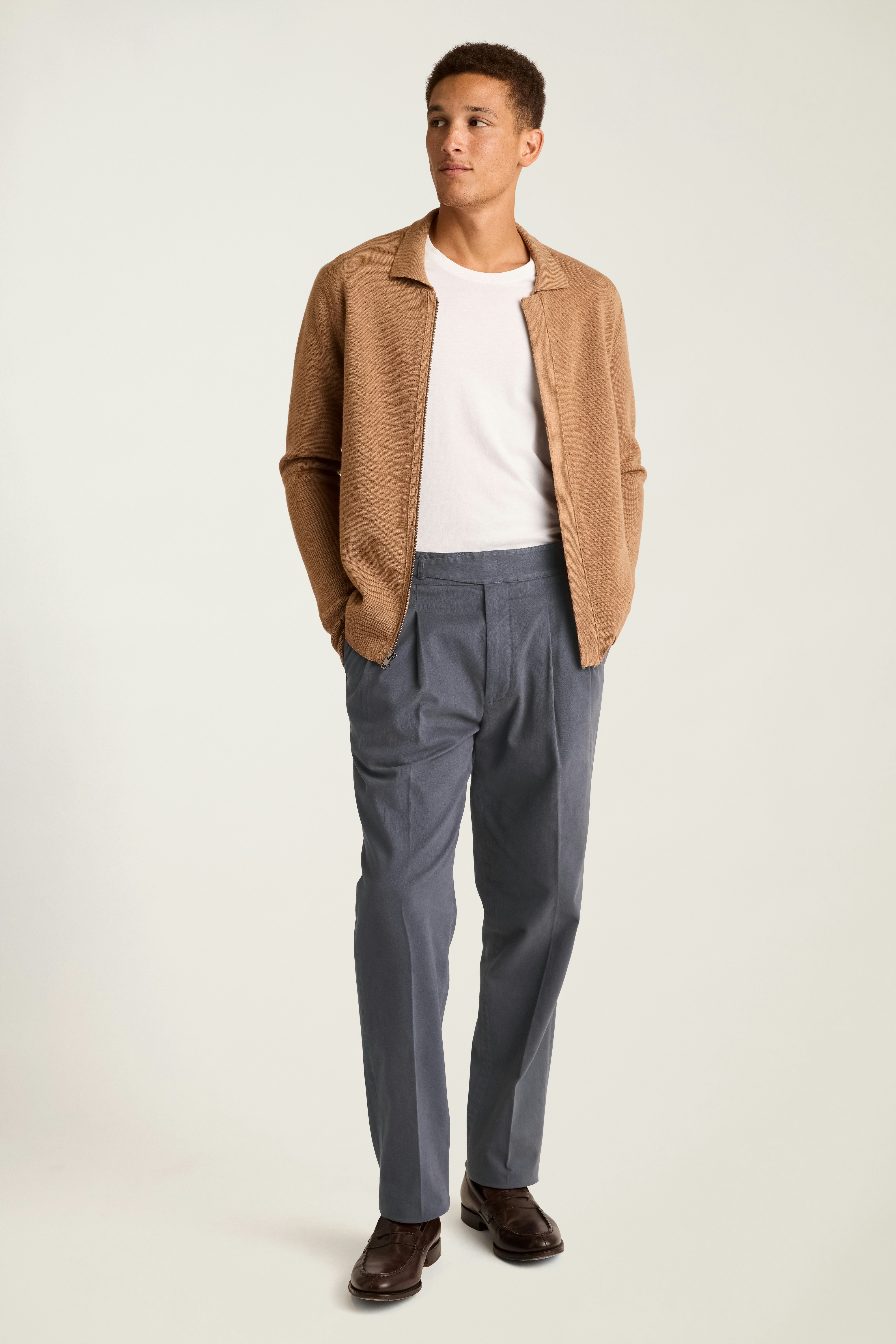 Italian Gurkha Trouser dark blue