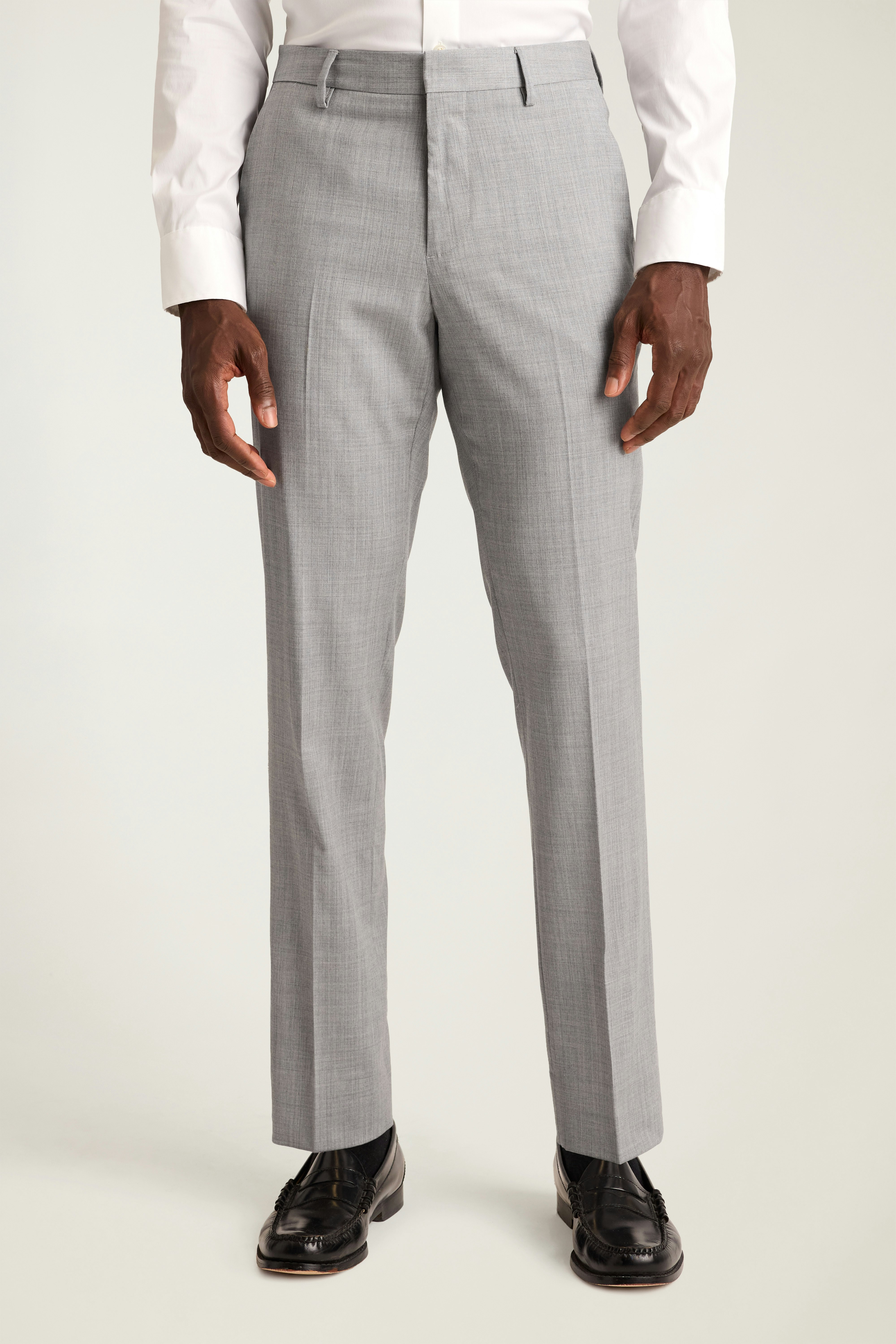 Jetsetter Wool Dress Pant light grey