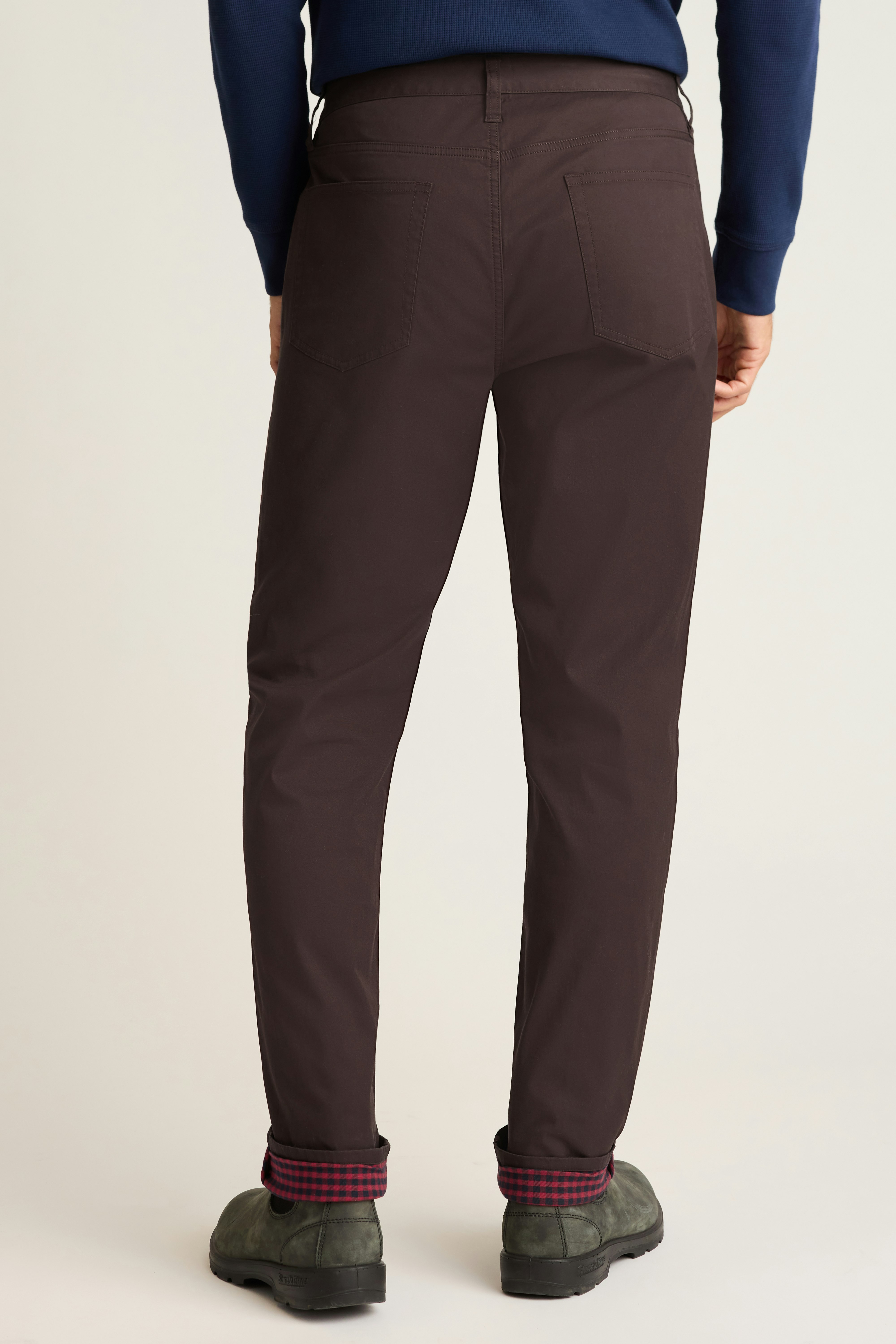 Fireside Flannel Lined Pant chocolate brown 4 Fireside Flannel Lined Pant chocolate brown