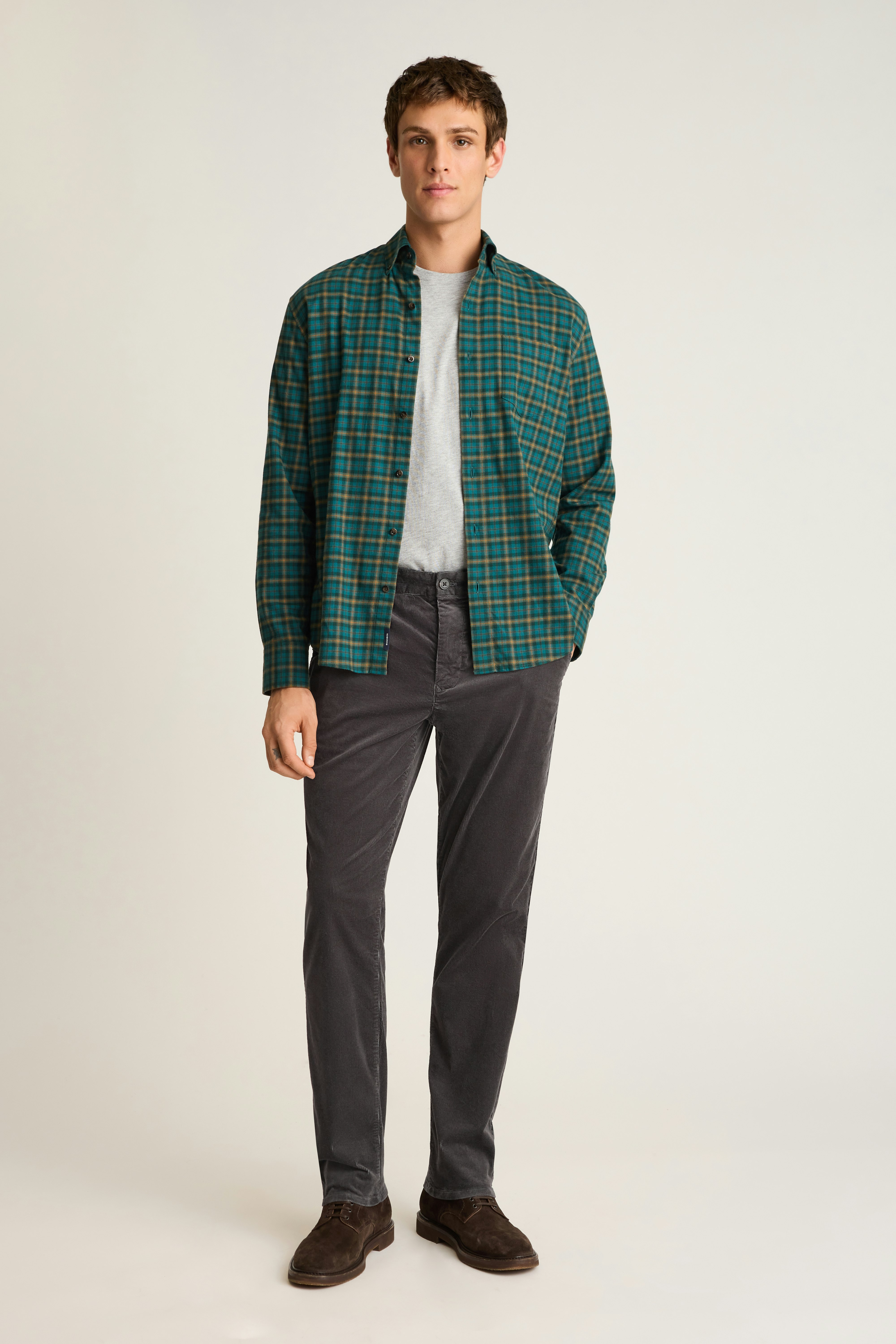 Corduroy Chino phantom grey