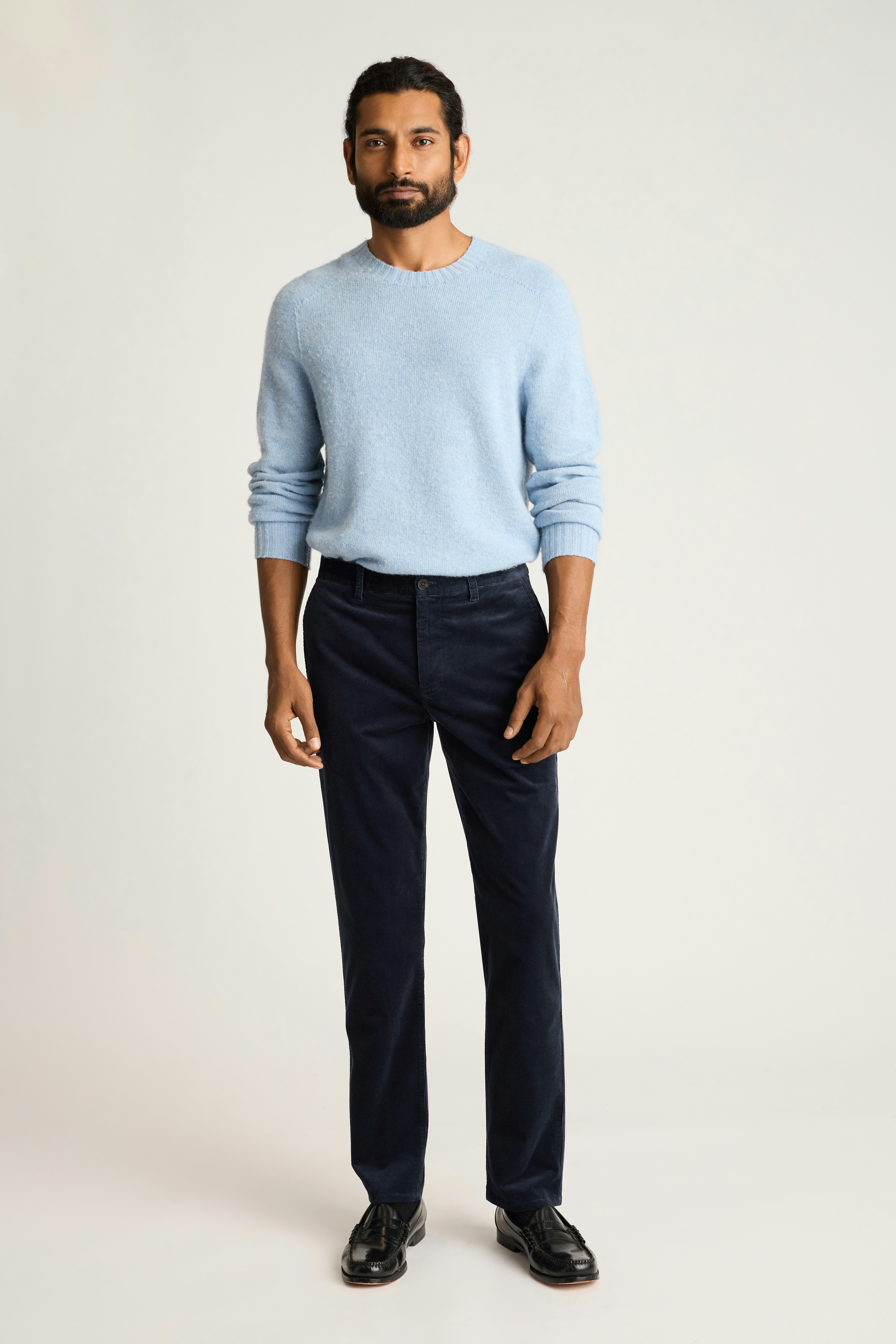 Corduroy Chino dark sapphire