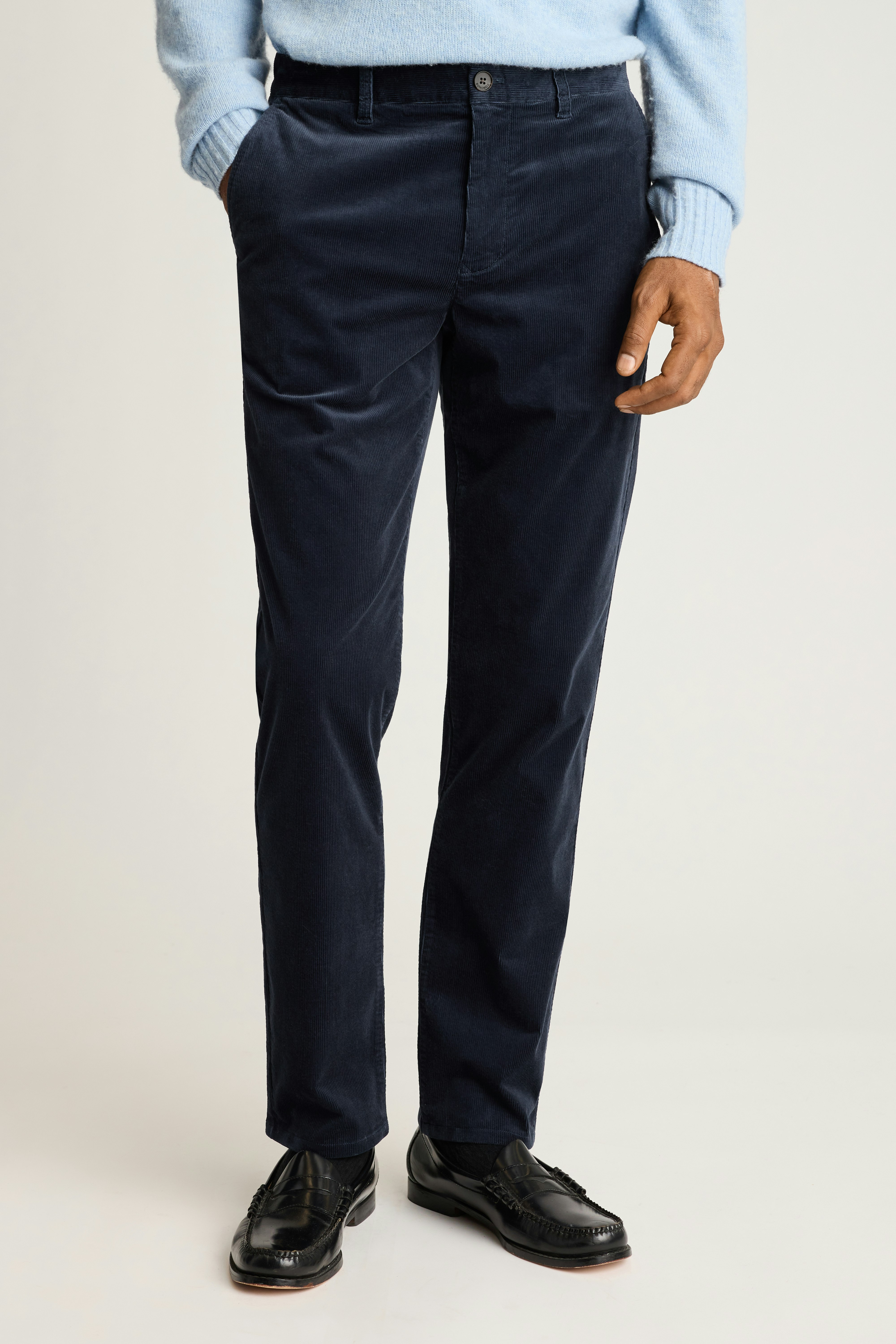 Corduroy Chino dark sapphire