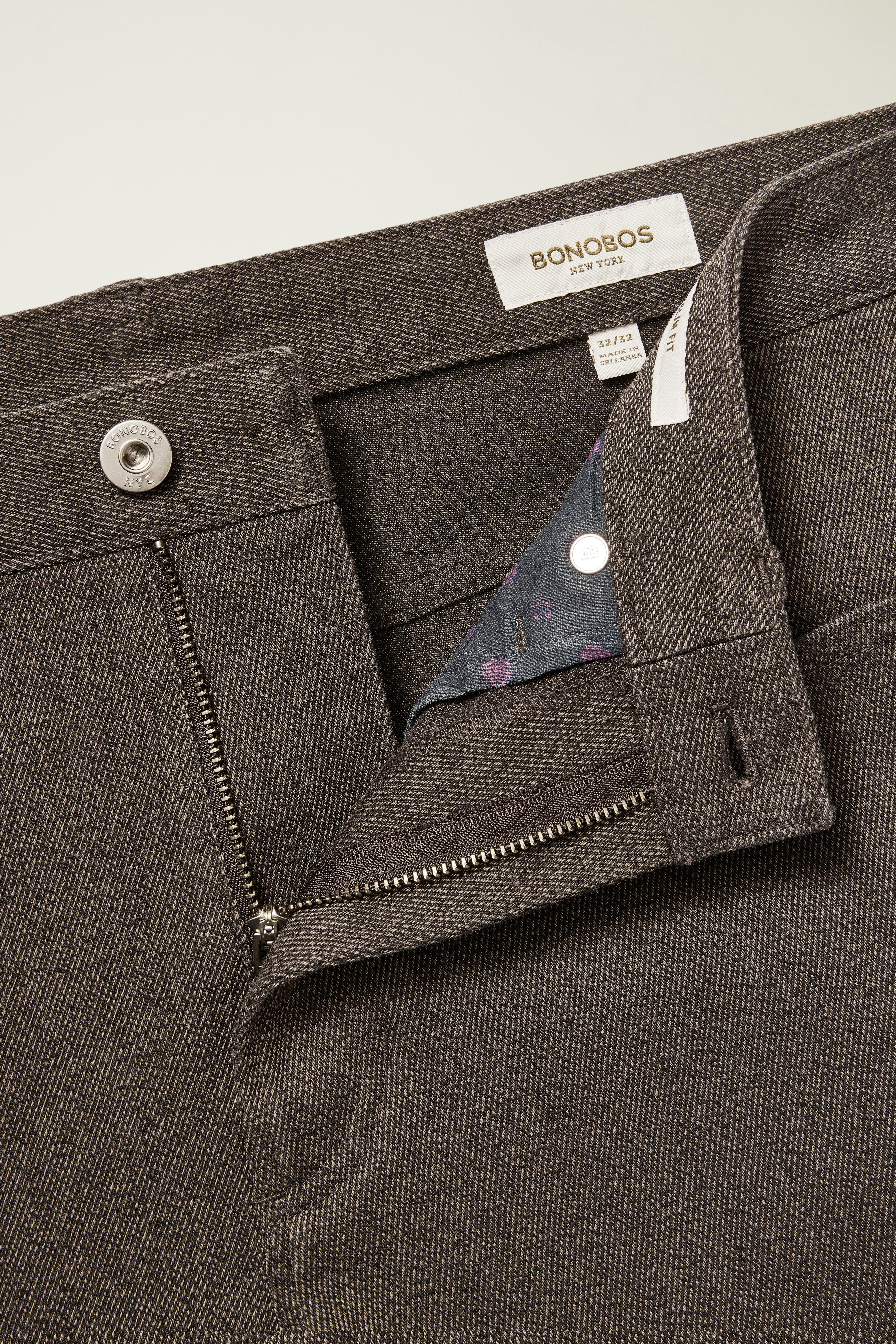 Ridgewood Textured 5-Pocket Pant brown twill 5 Ridgewood Textured 5-Pocket Pant brown twill