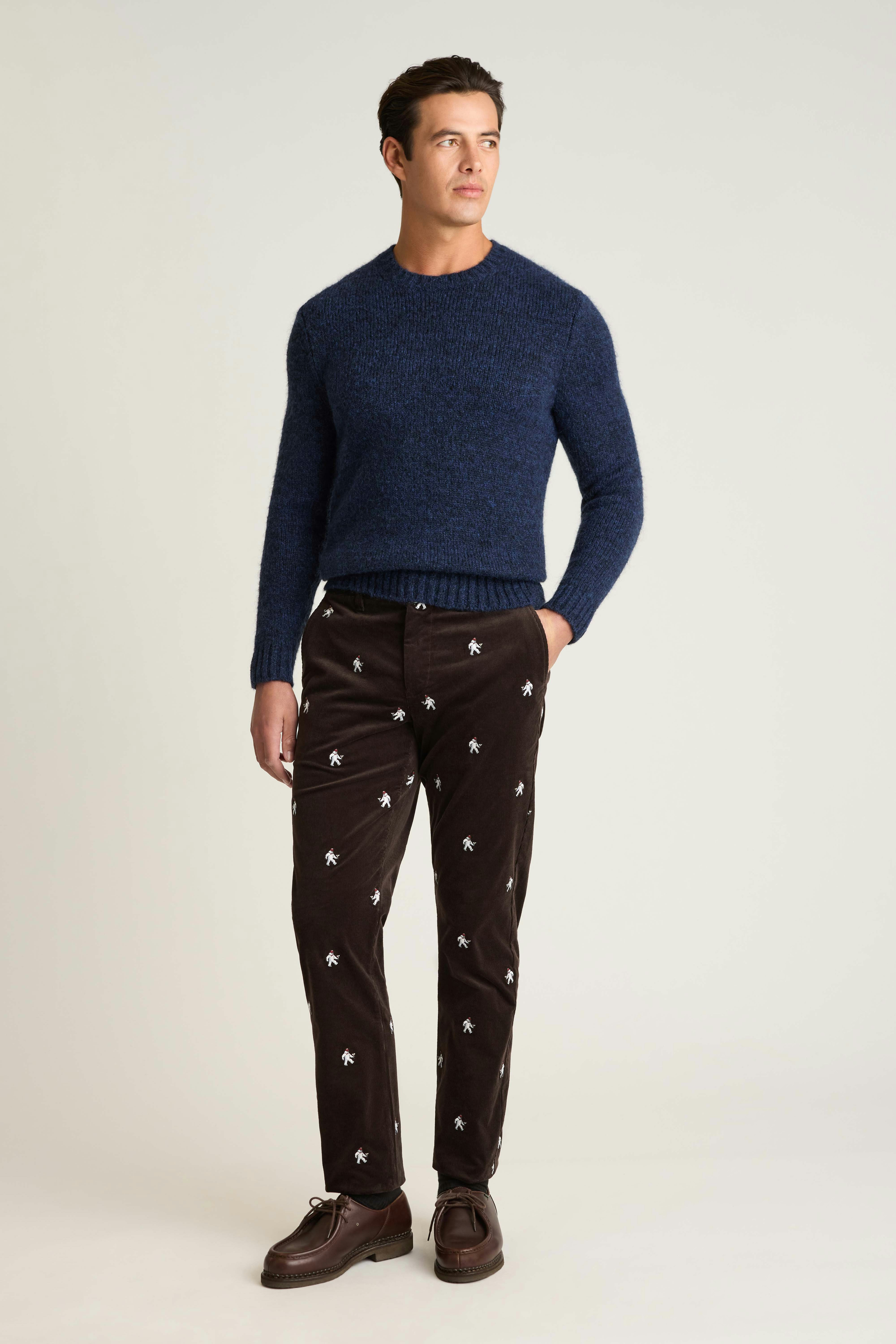 Reveler Chino yeti tini brown corduroy