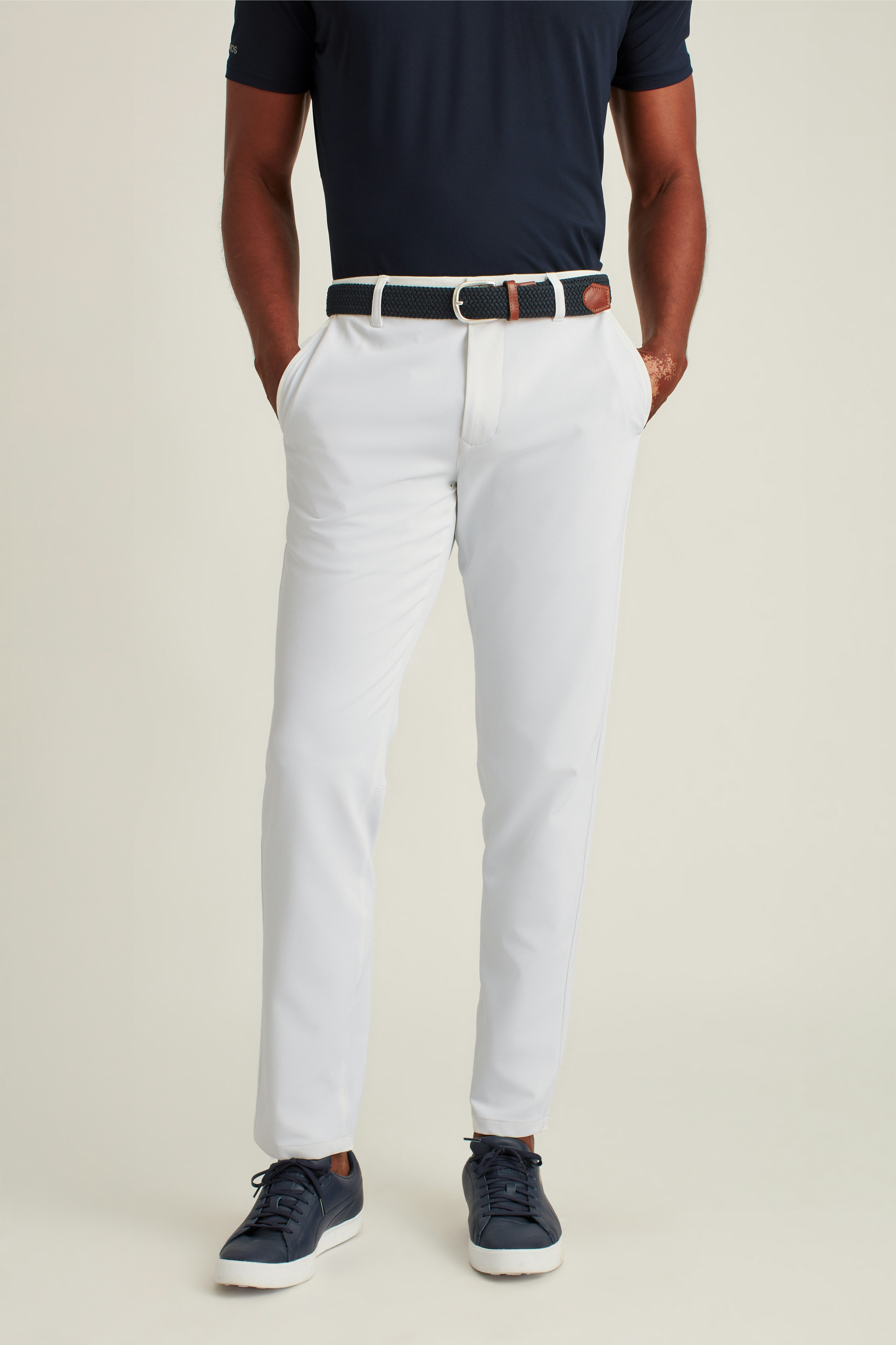 Highland Tour Golf Pants brilliant white