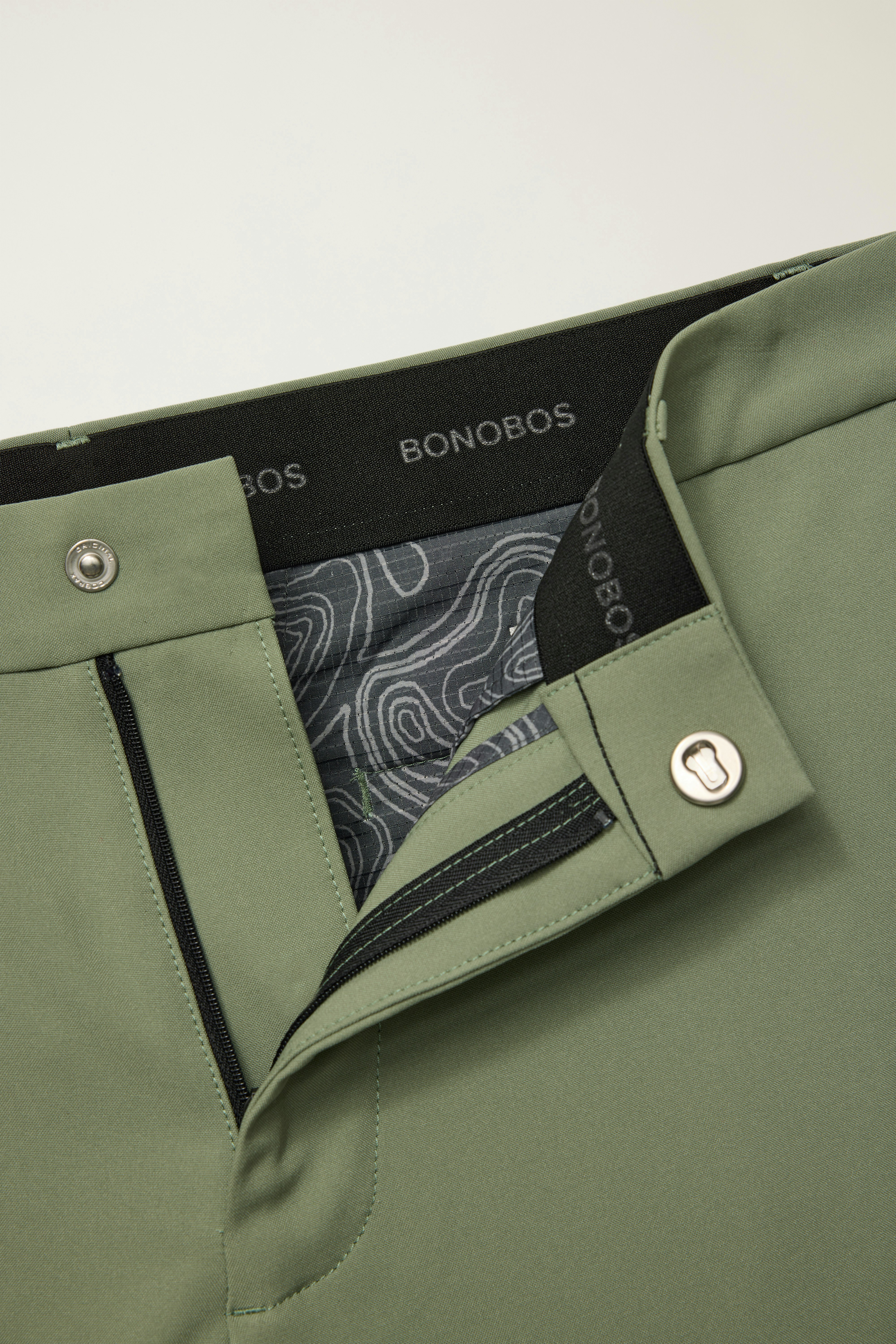 Performance Link Pants - Slim Taper Fit fern green