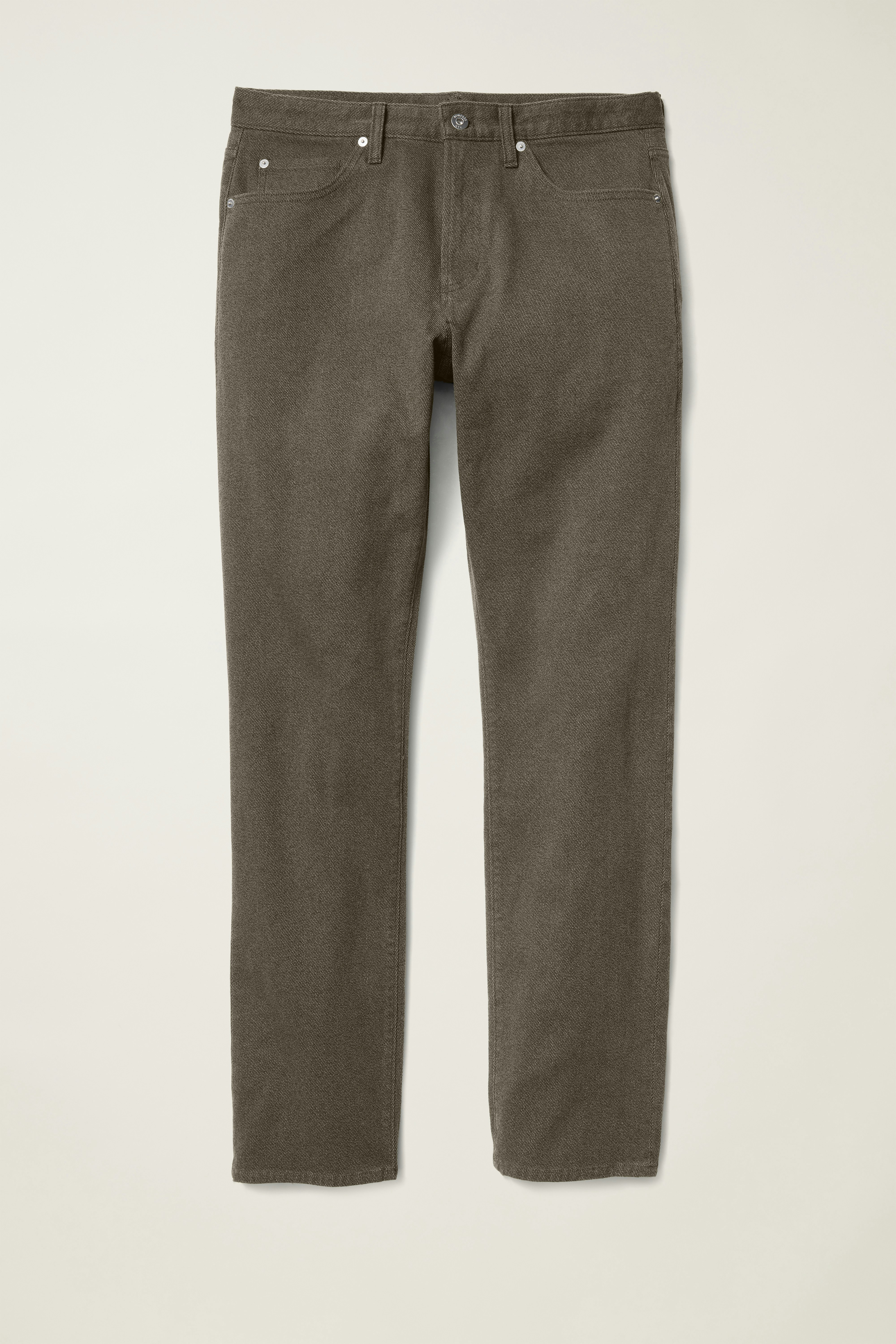 Ridgewood Textured 5-Pocket Pant olive green twill