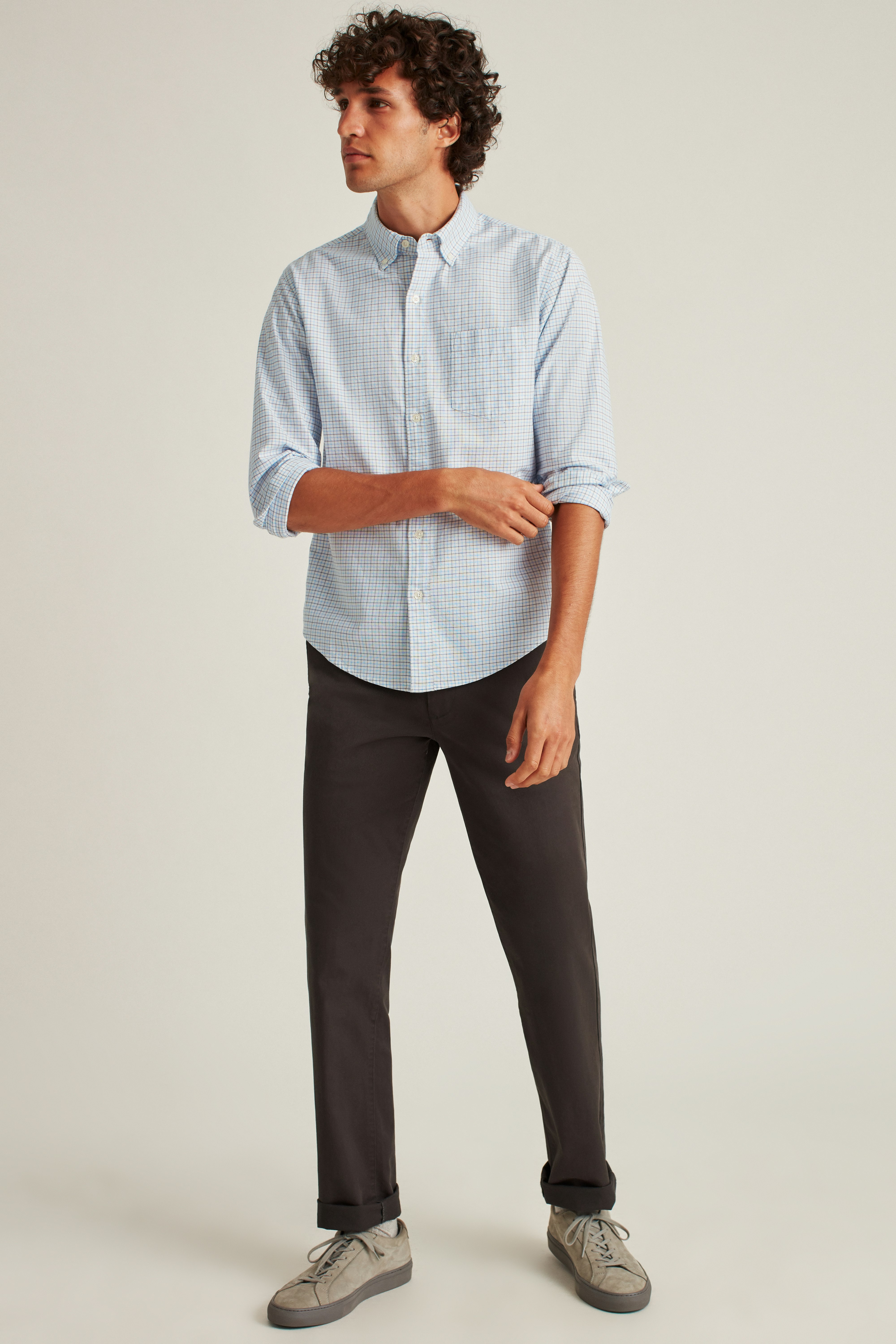 Everyday Oxford Shirt blue nickel check
