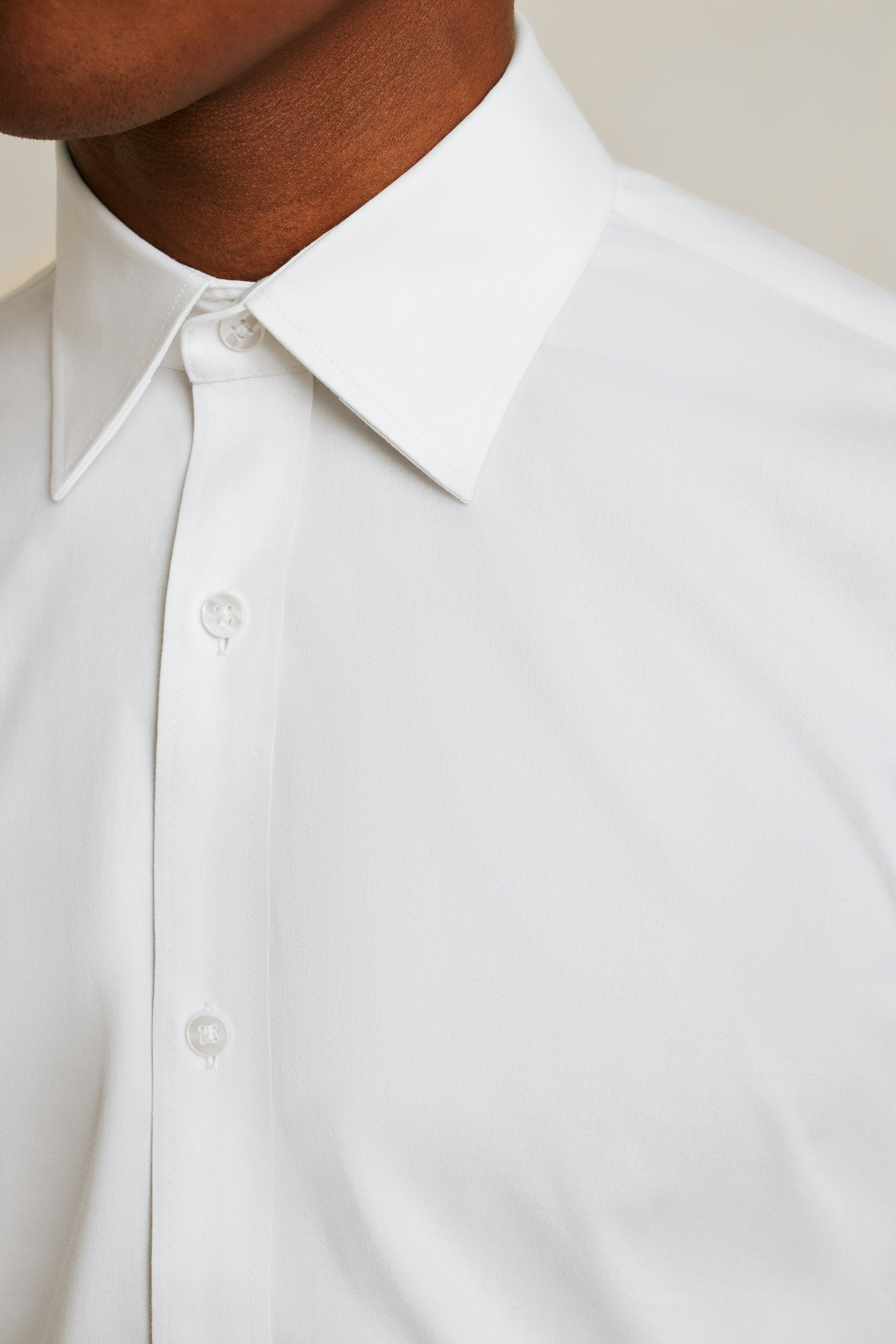Weekday Warrior Dress Shirt solid white