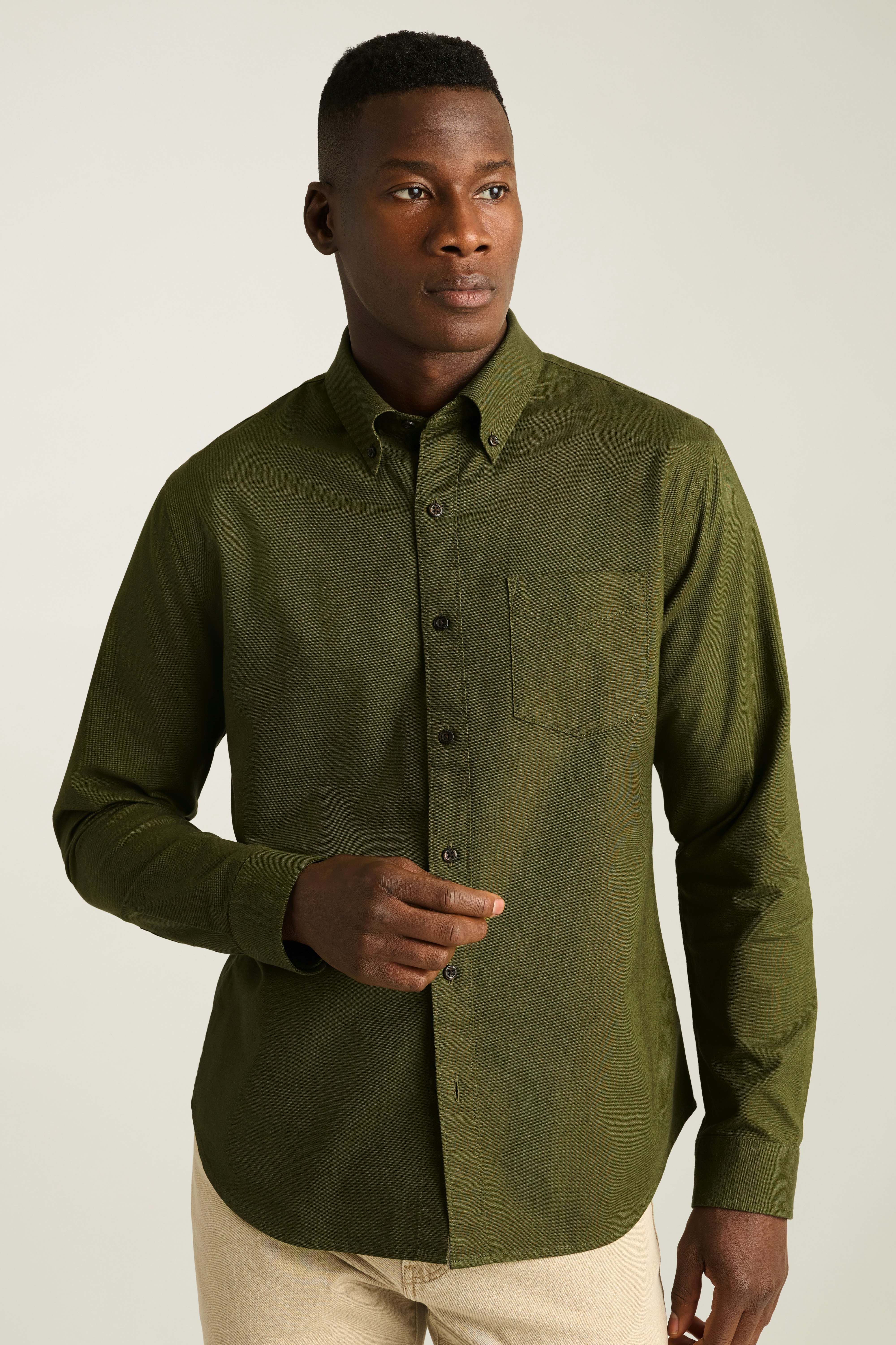 Everyday Oxford Shirt dark olive