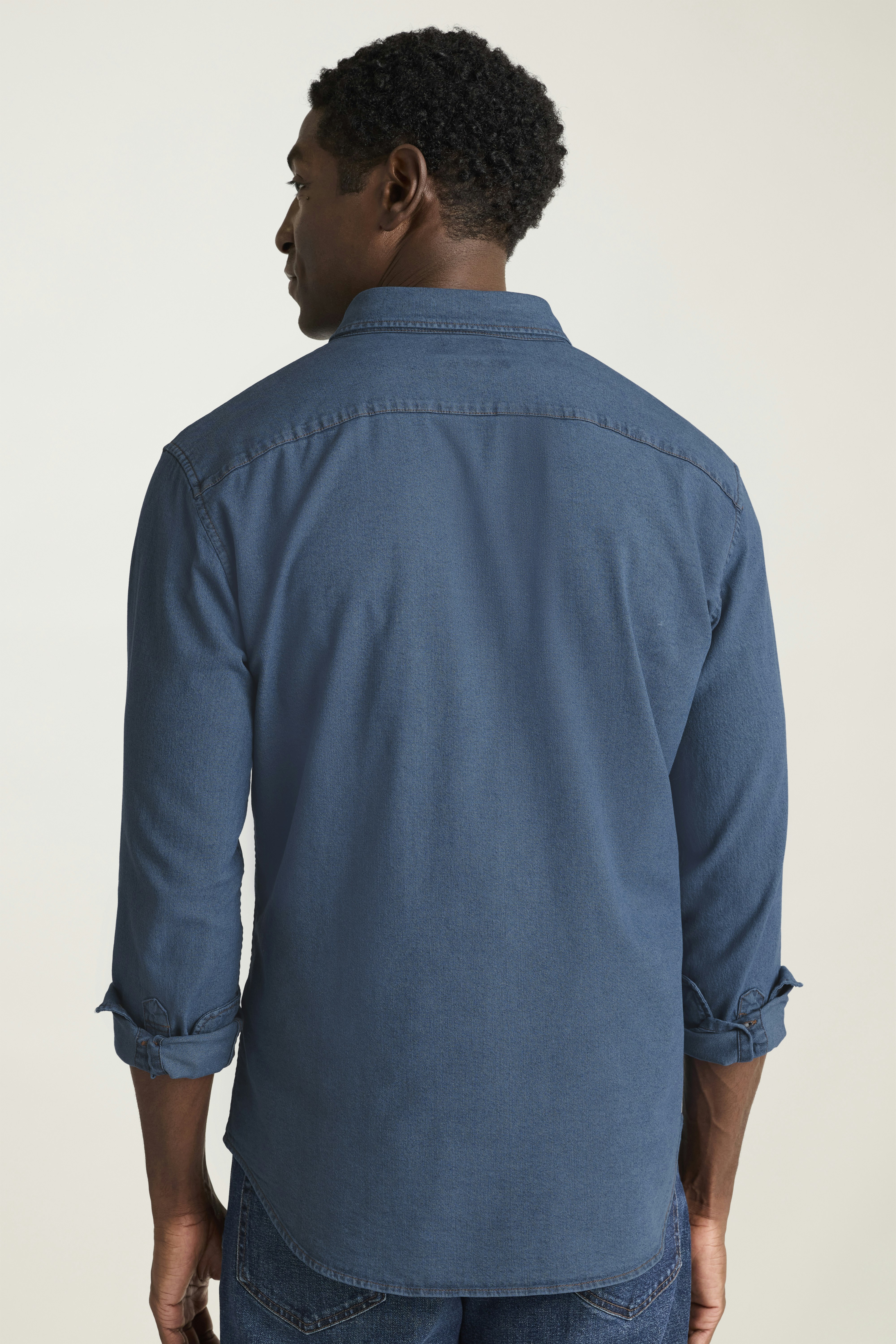 Everyday Denim Shirt ocean blue wash