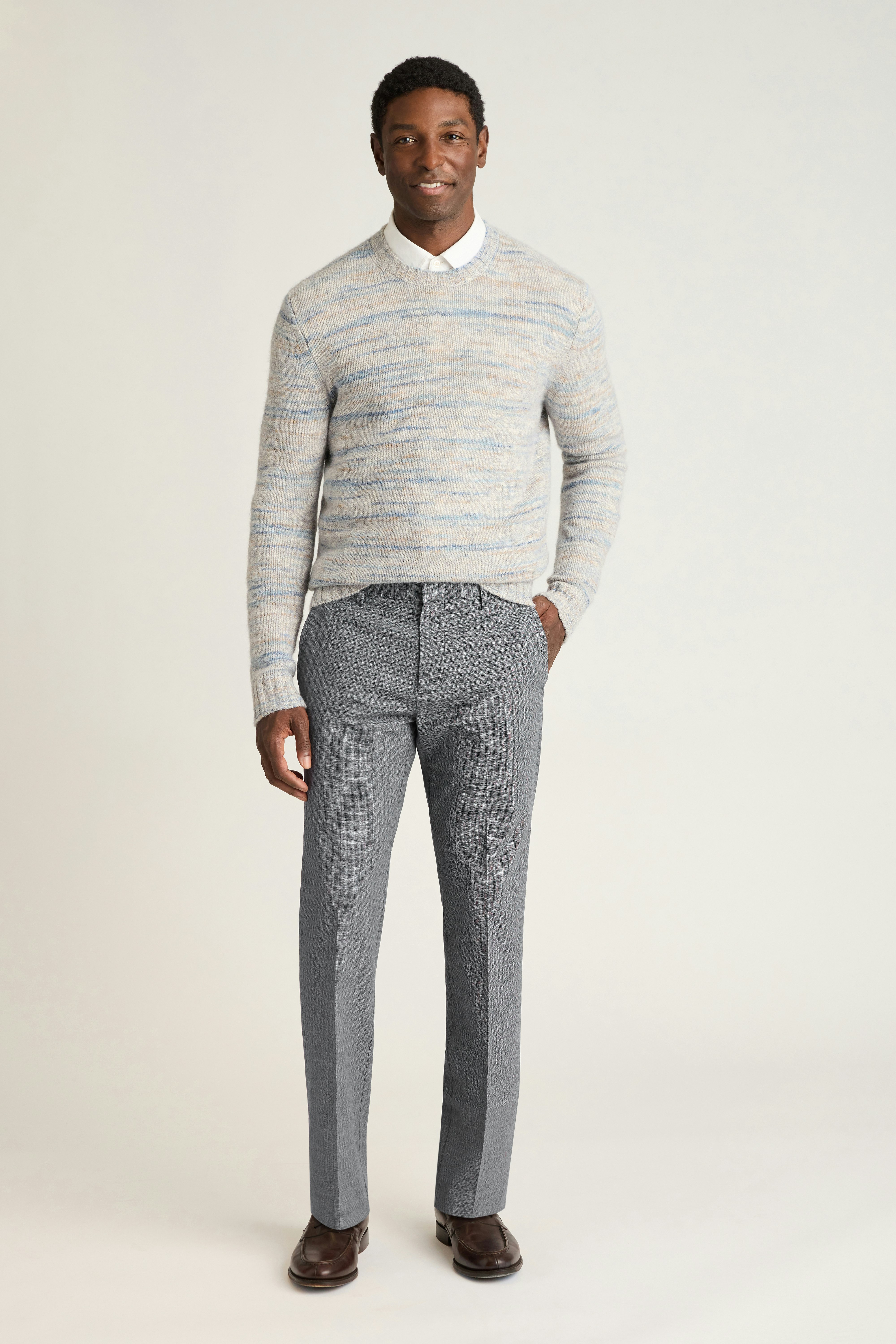 Weekday Warrior Dress Pants monday heather grey glen check