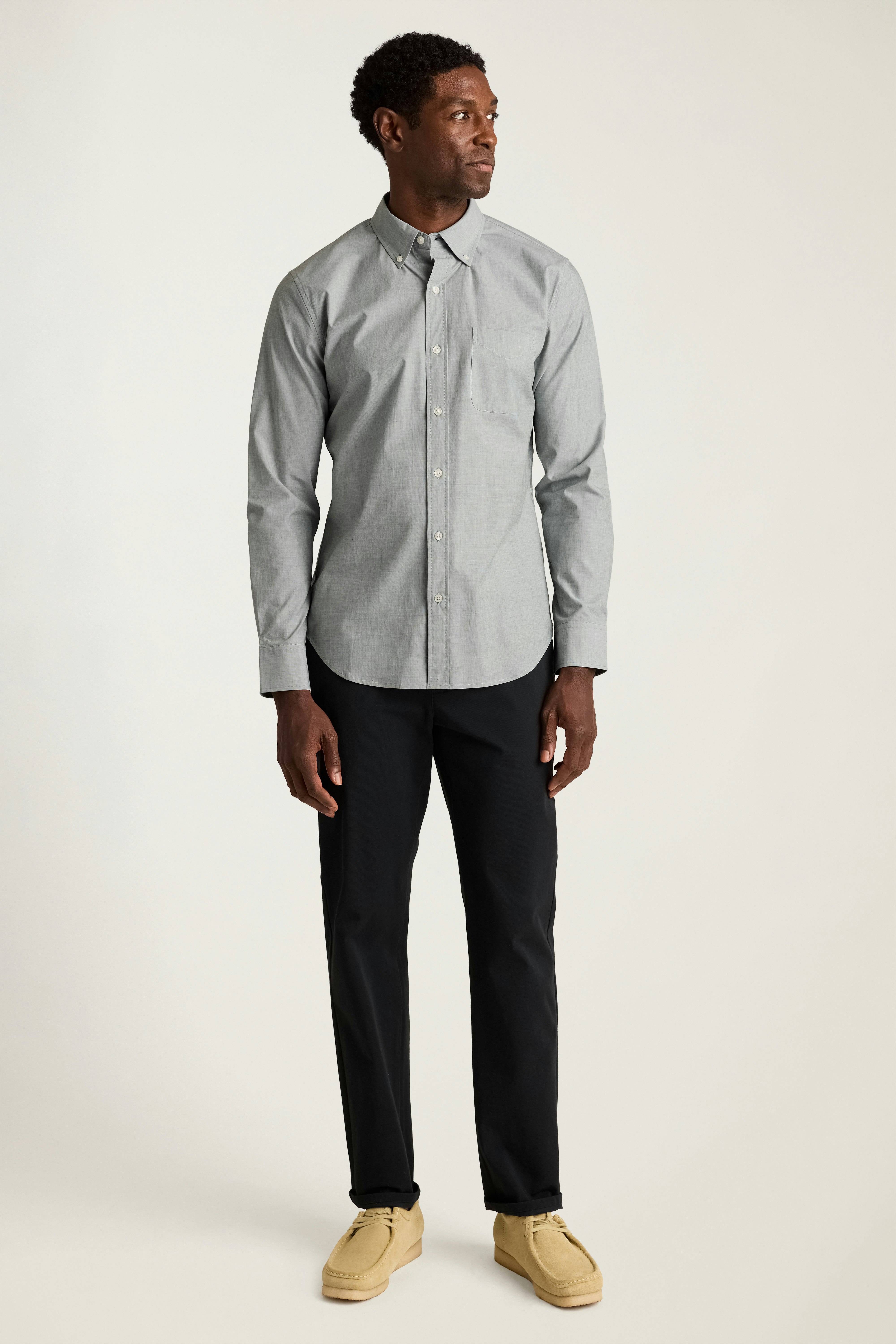 Everyday Shirt forest green end on end