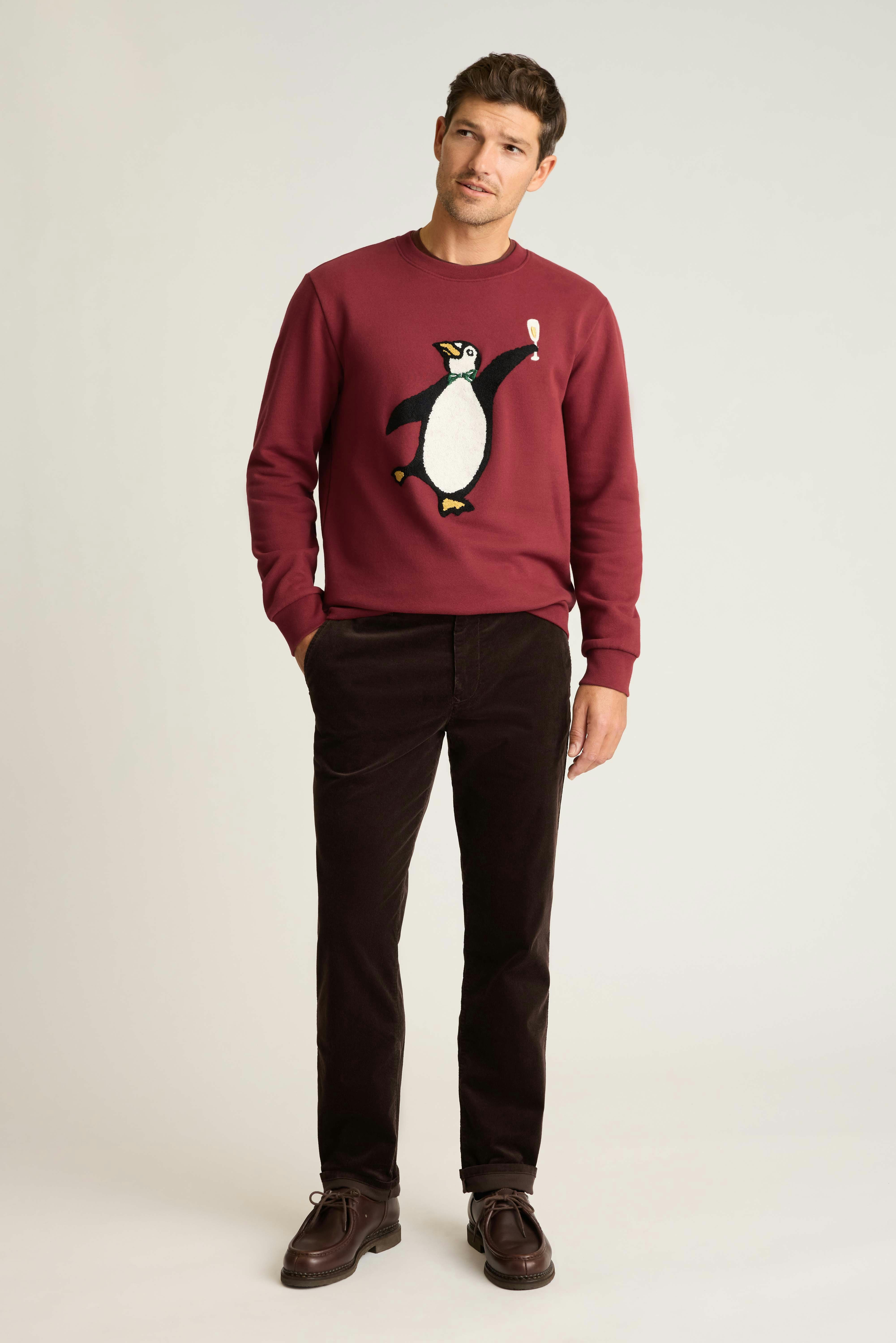 Critter Supersoft Fleece Crew the tuxedo toaster