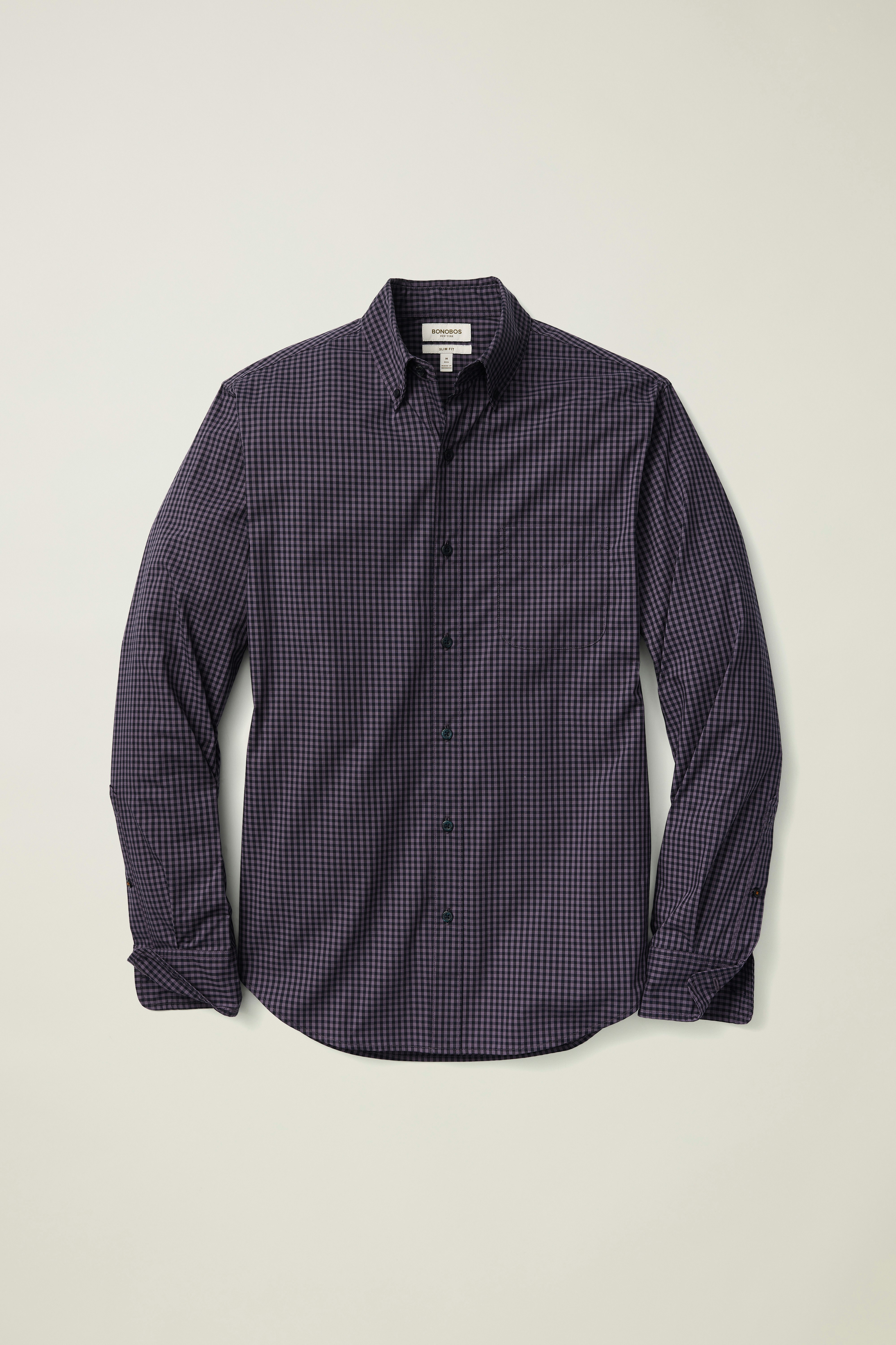 Everyday Shirt navy plum gingham 5 Everyday Shirt navy plum gingham