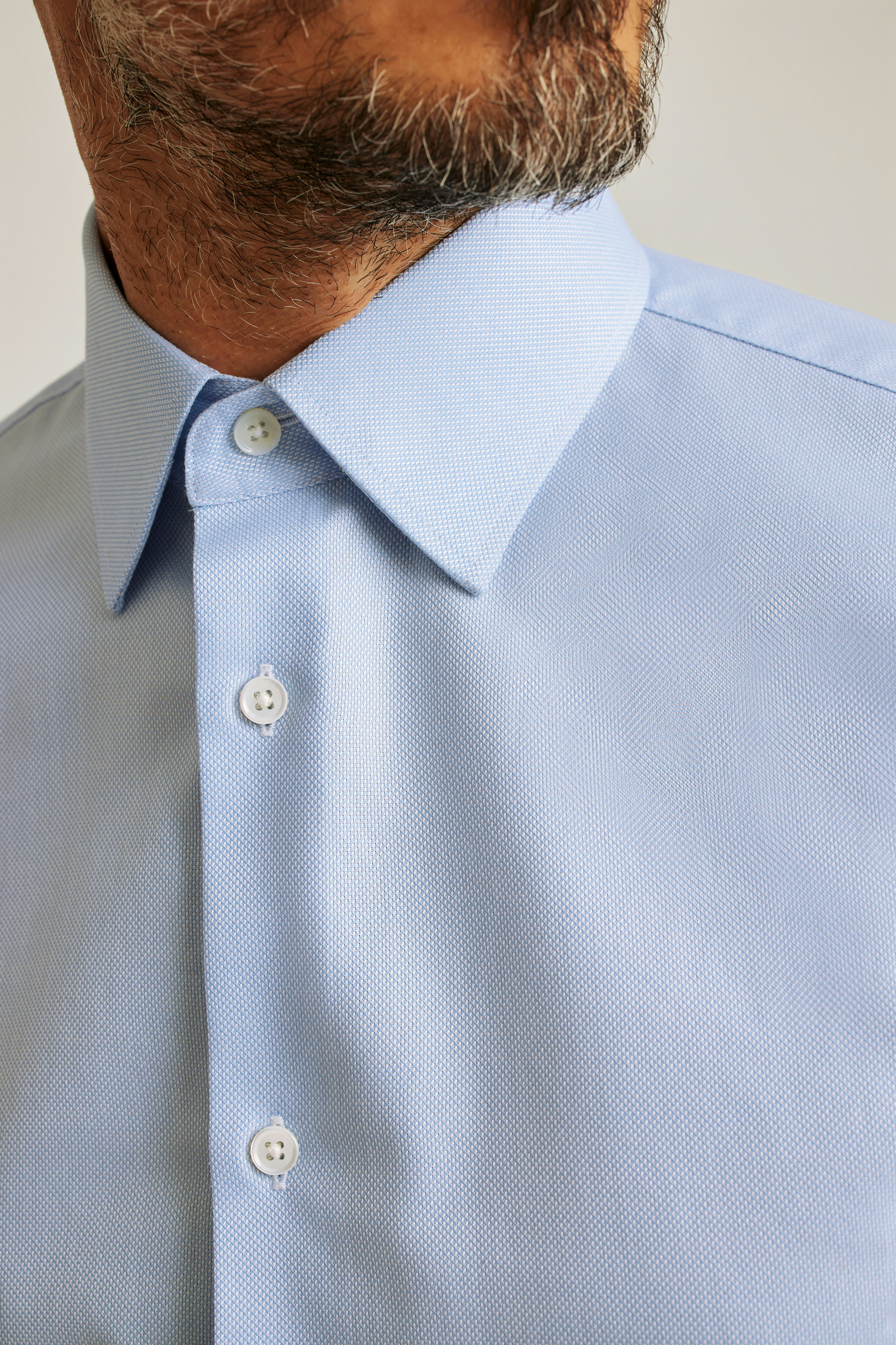 Jetsetter Premium Dress Shirt blue dobby