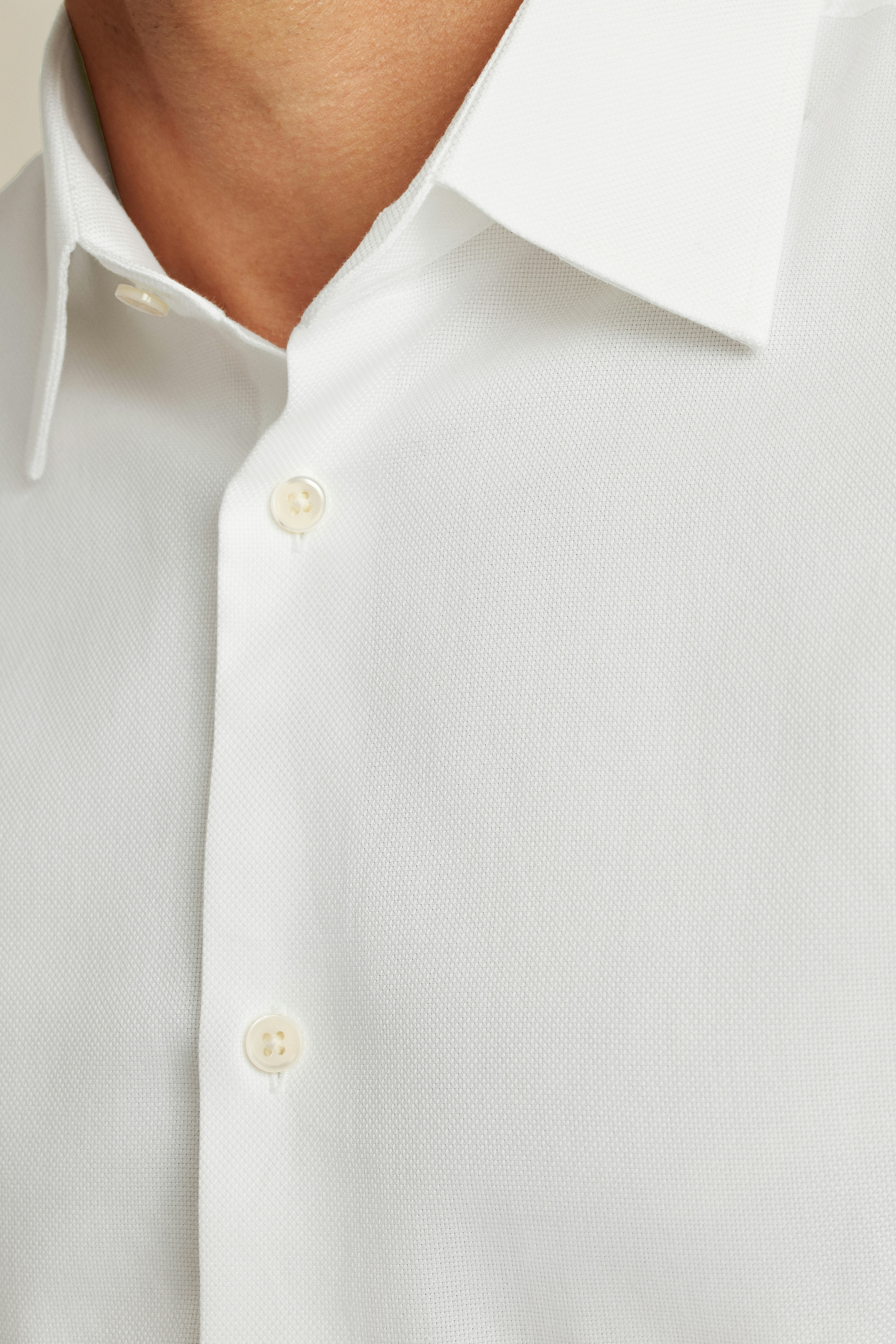 Jetsetter Premium Dress Shirt white dobby