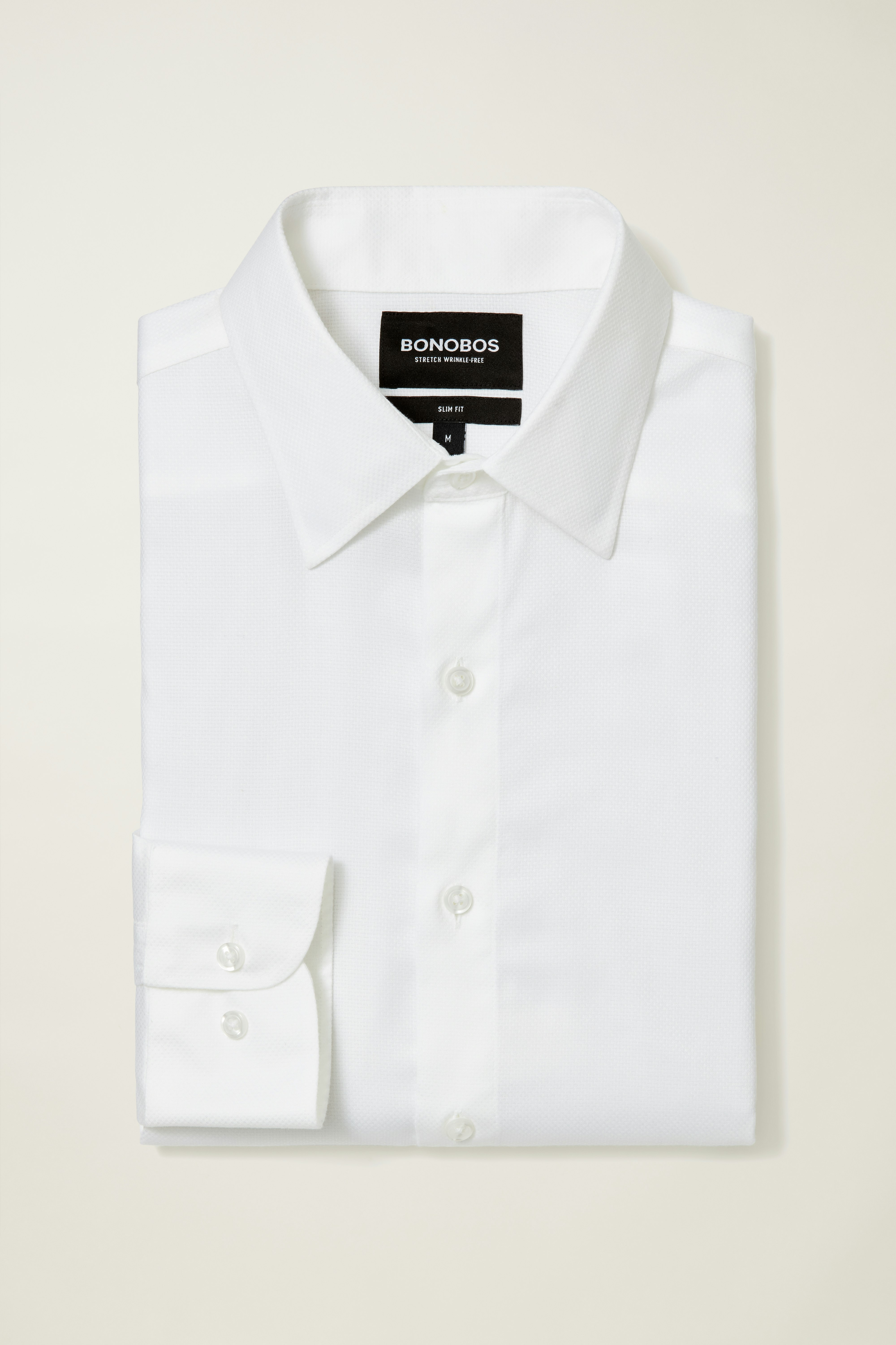 The Desk To Dinner Shirt white texture