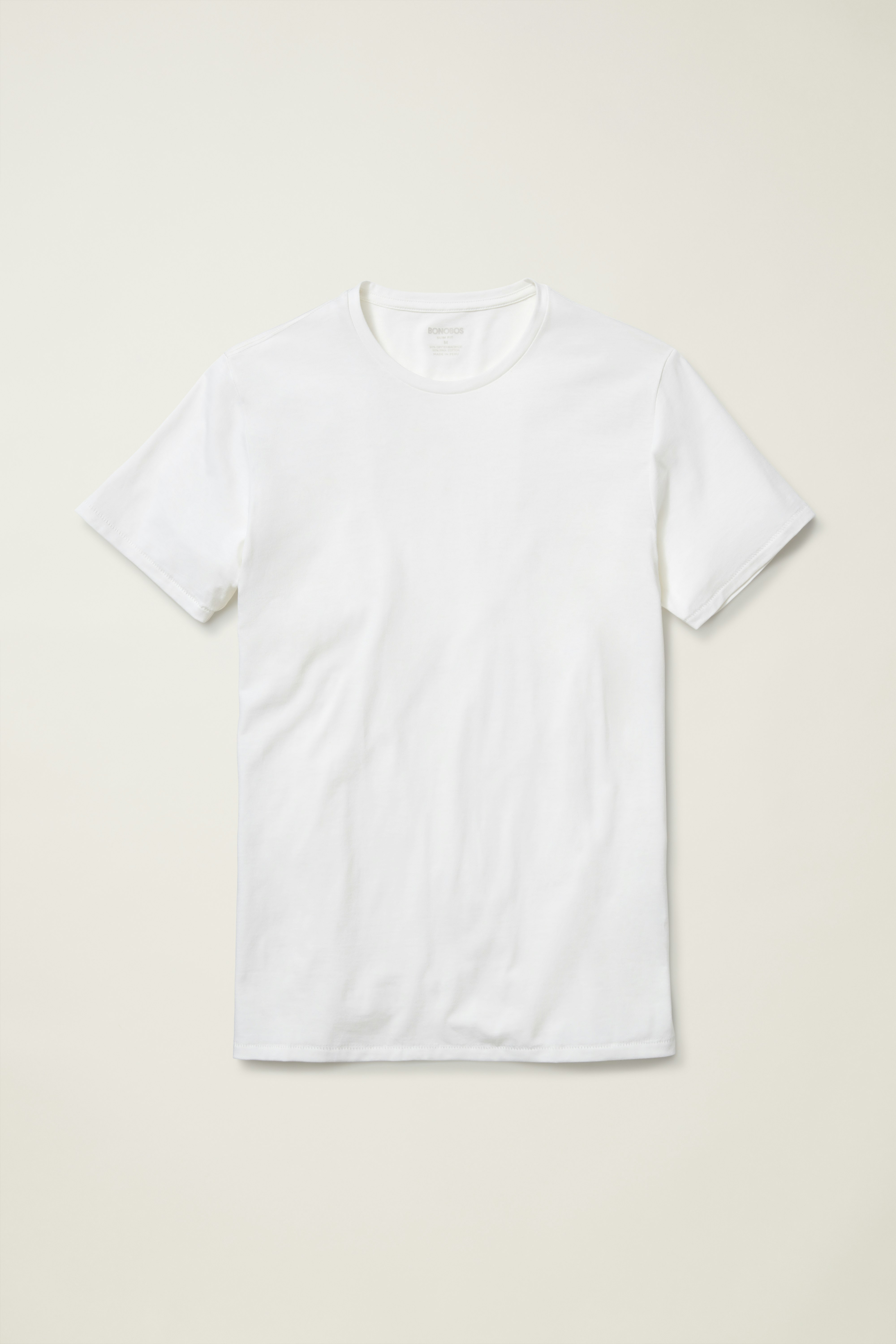 Pima Performance Tee white