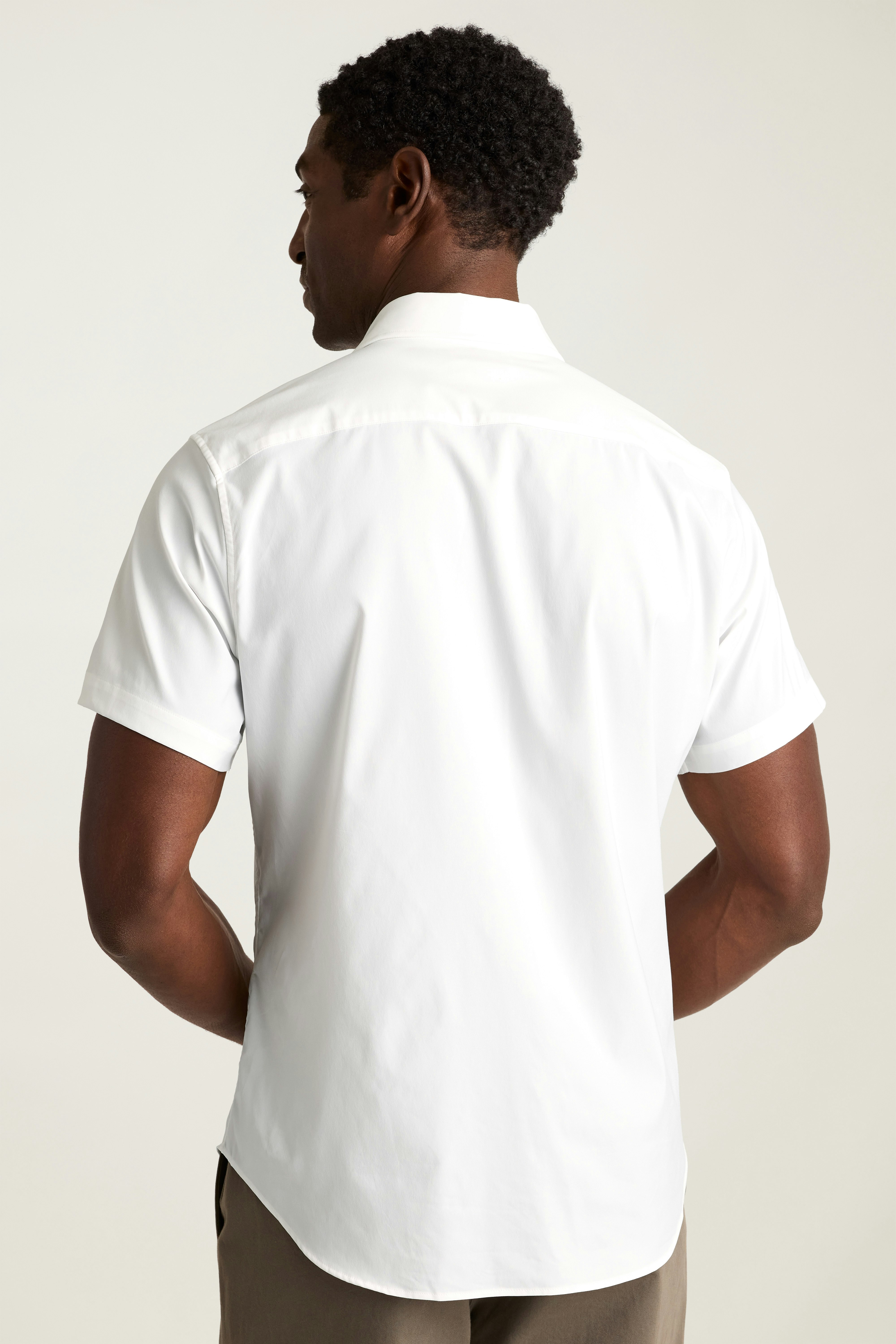 Tech Short Sleeve Shirt white 4 Tech Short Sleeve Shirt white