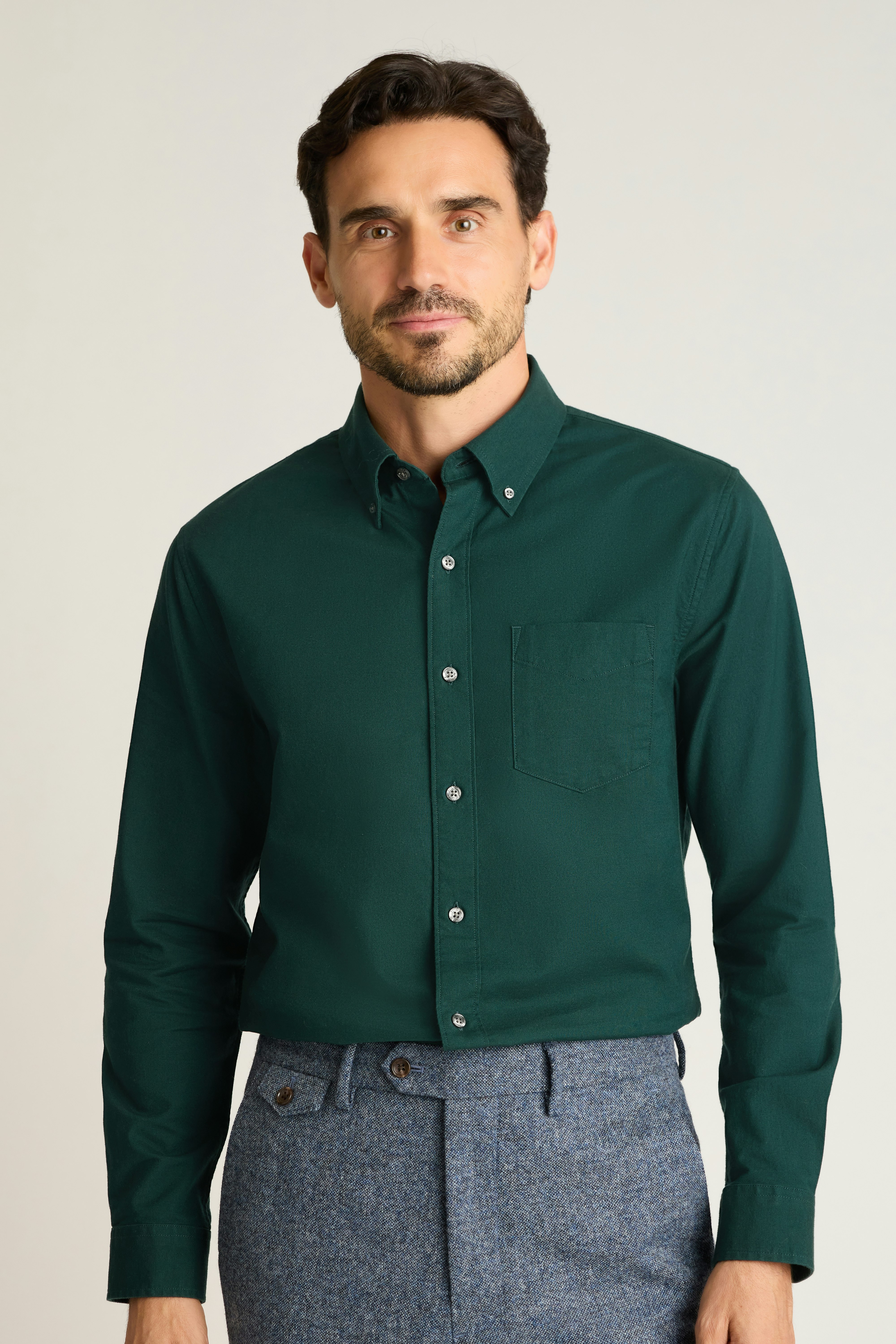 Everyday Oxford Shirt deep emerald green