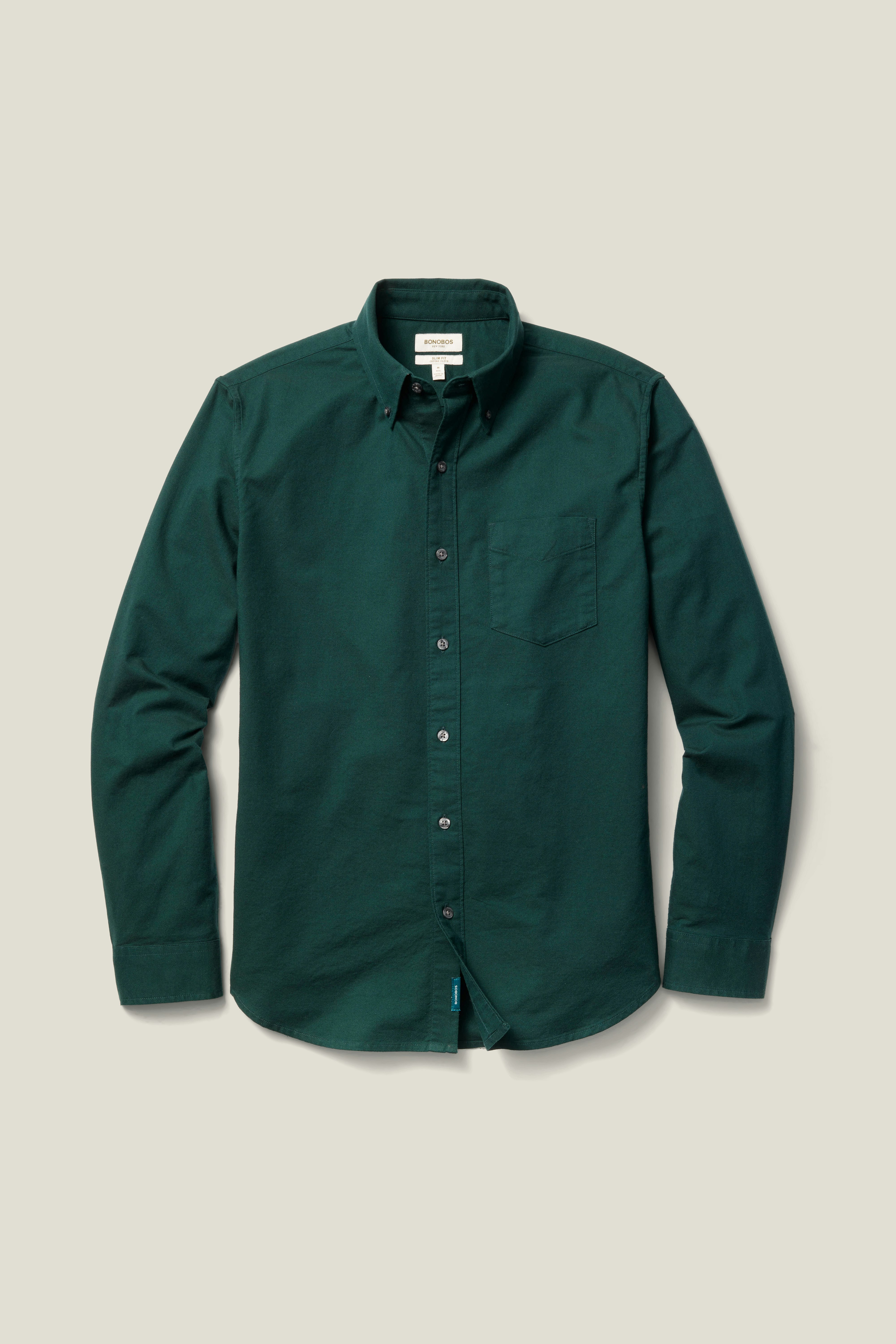 Everyday Oxford Shirt deep emerald green 5 Everyday Oxford Shirt deep emerald green
